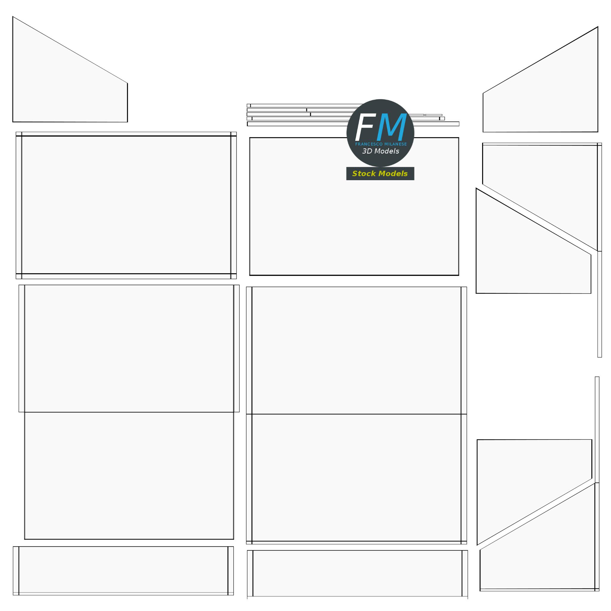 3D-Modell - Thekenaufsteller-Mockups - 11