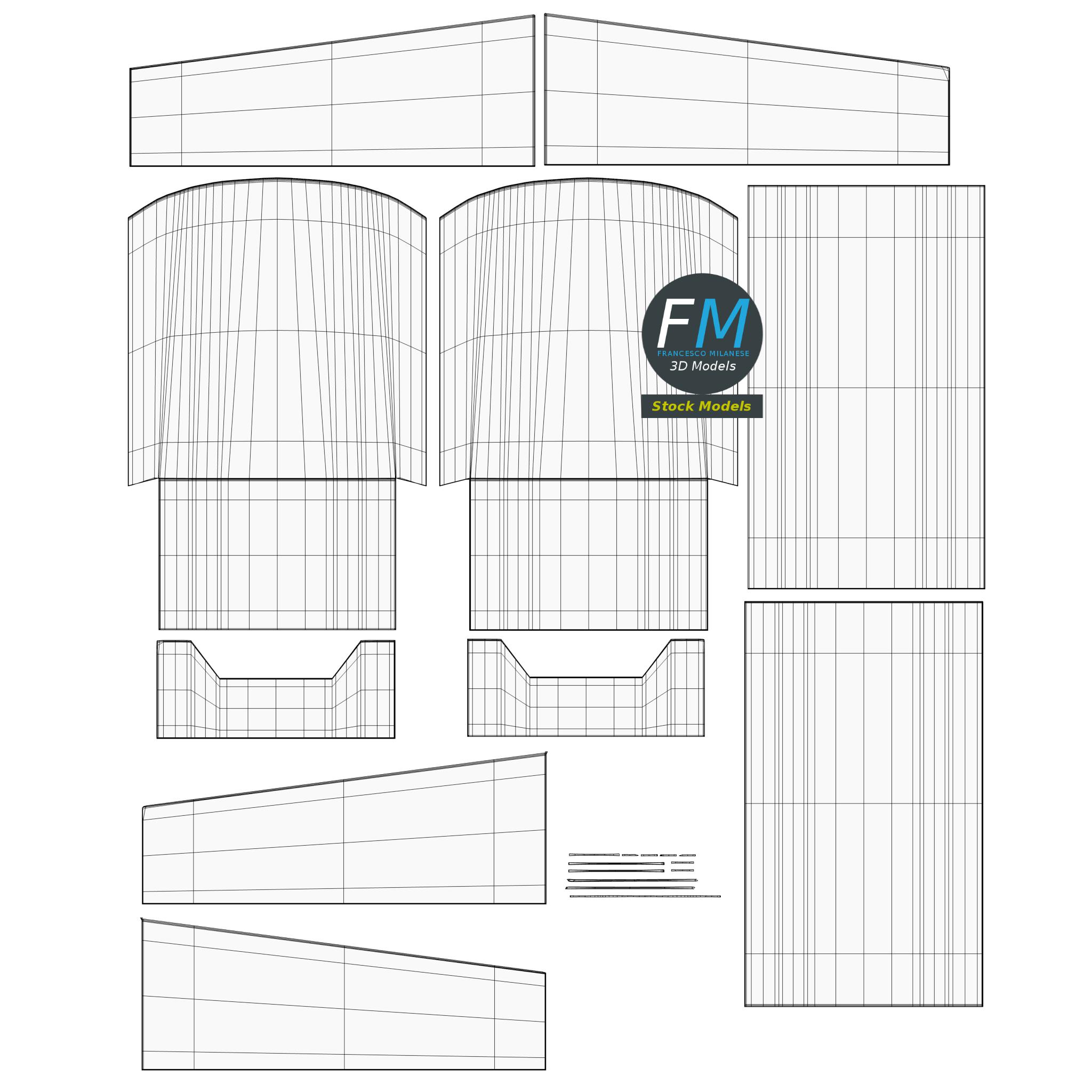 3D-Modell - Thekenaufsteller-Mockups - 12