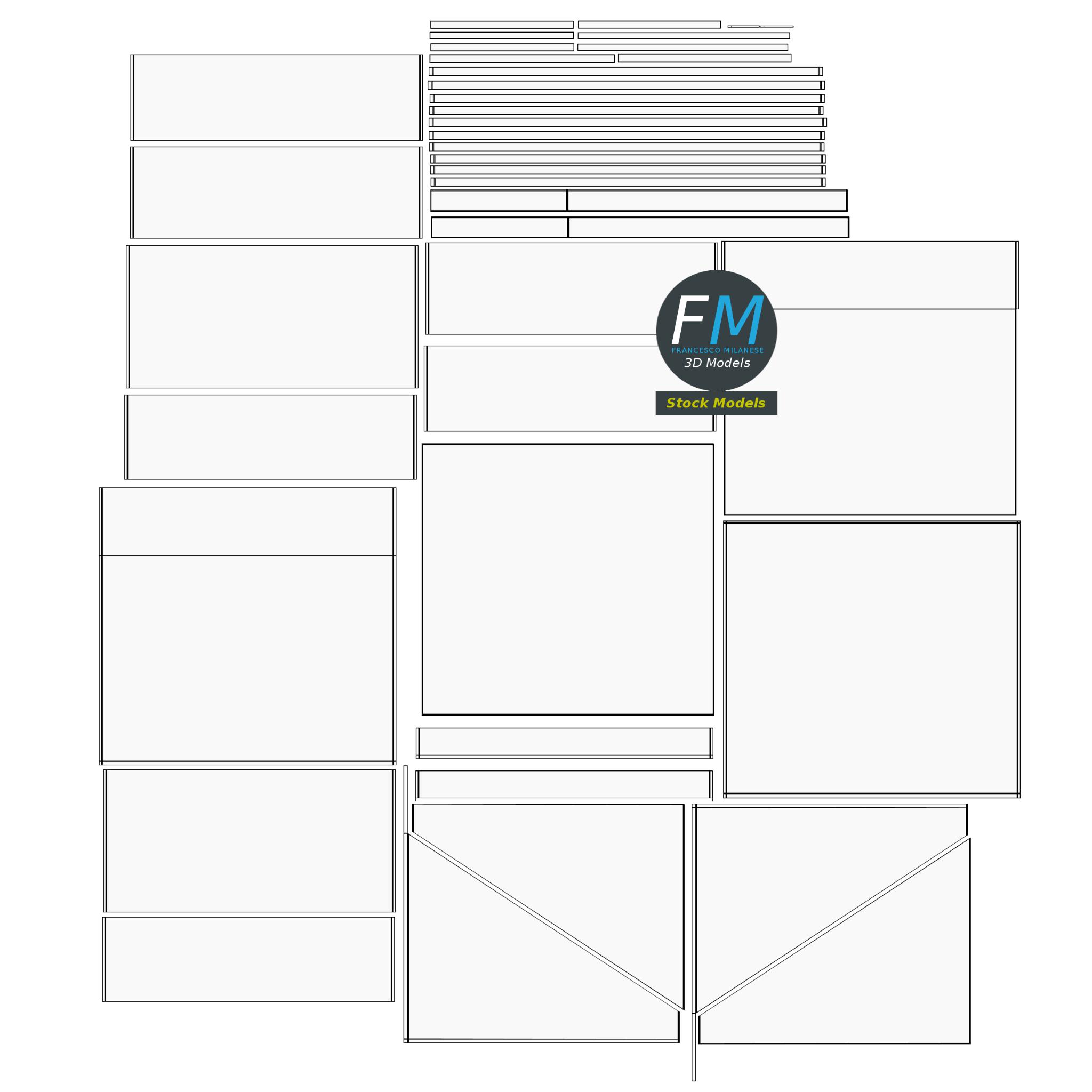 3D-Modell - Thekenaufsteller-Mockups - 14