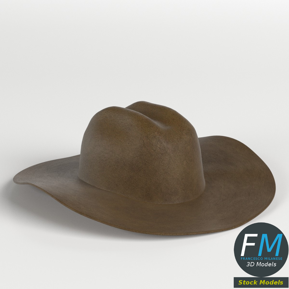 3D-Modell - Cowboyhut - 01