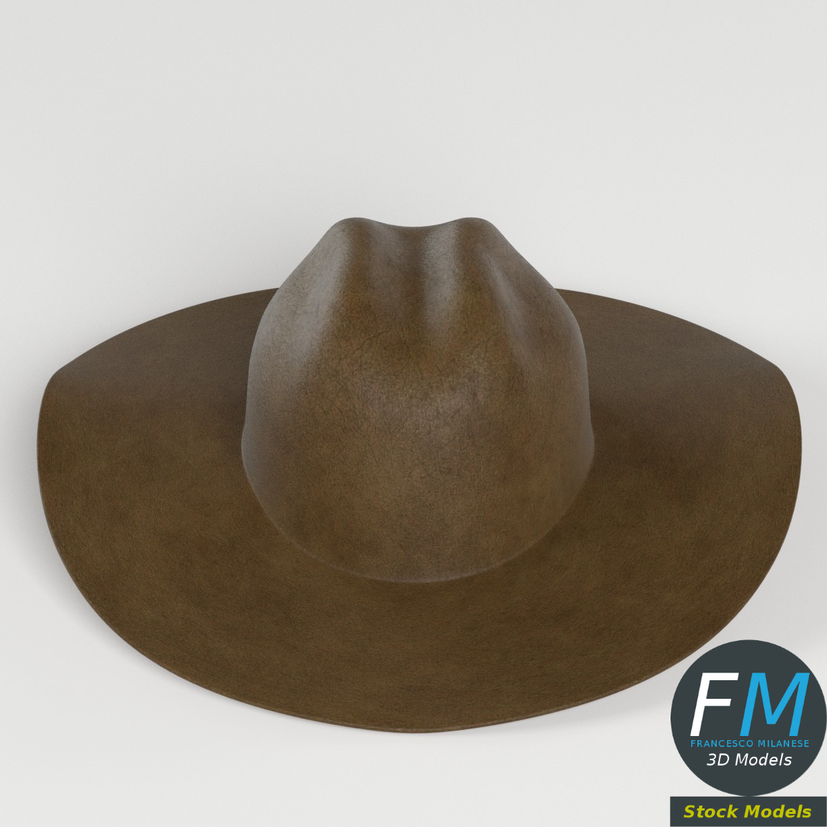 3D-Modell - Cowboyhut - 02