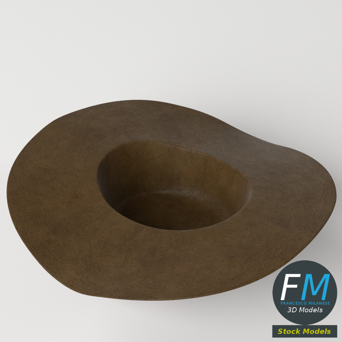 3D-Modell - Cowboyhut - 05