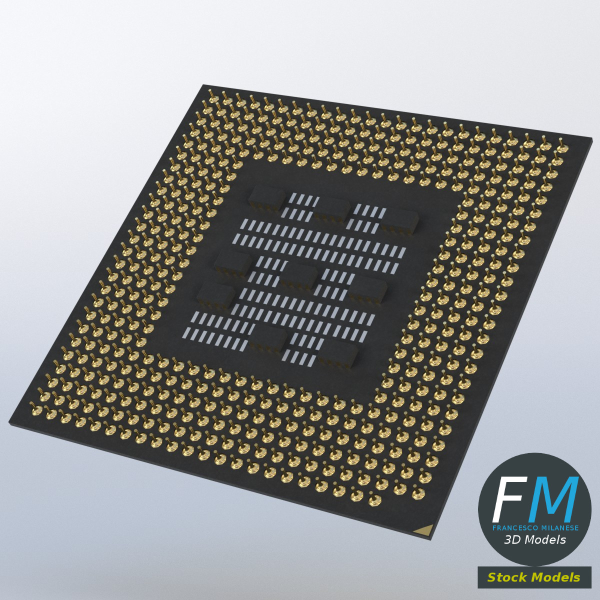 3D-Modell - CPU - 01