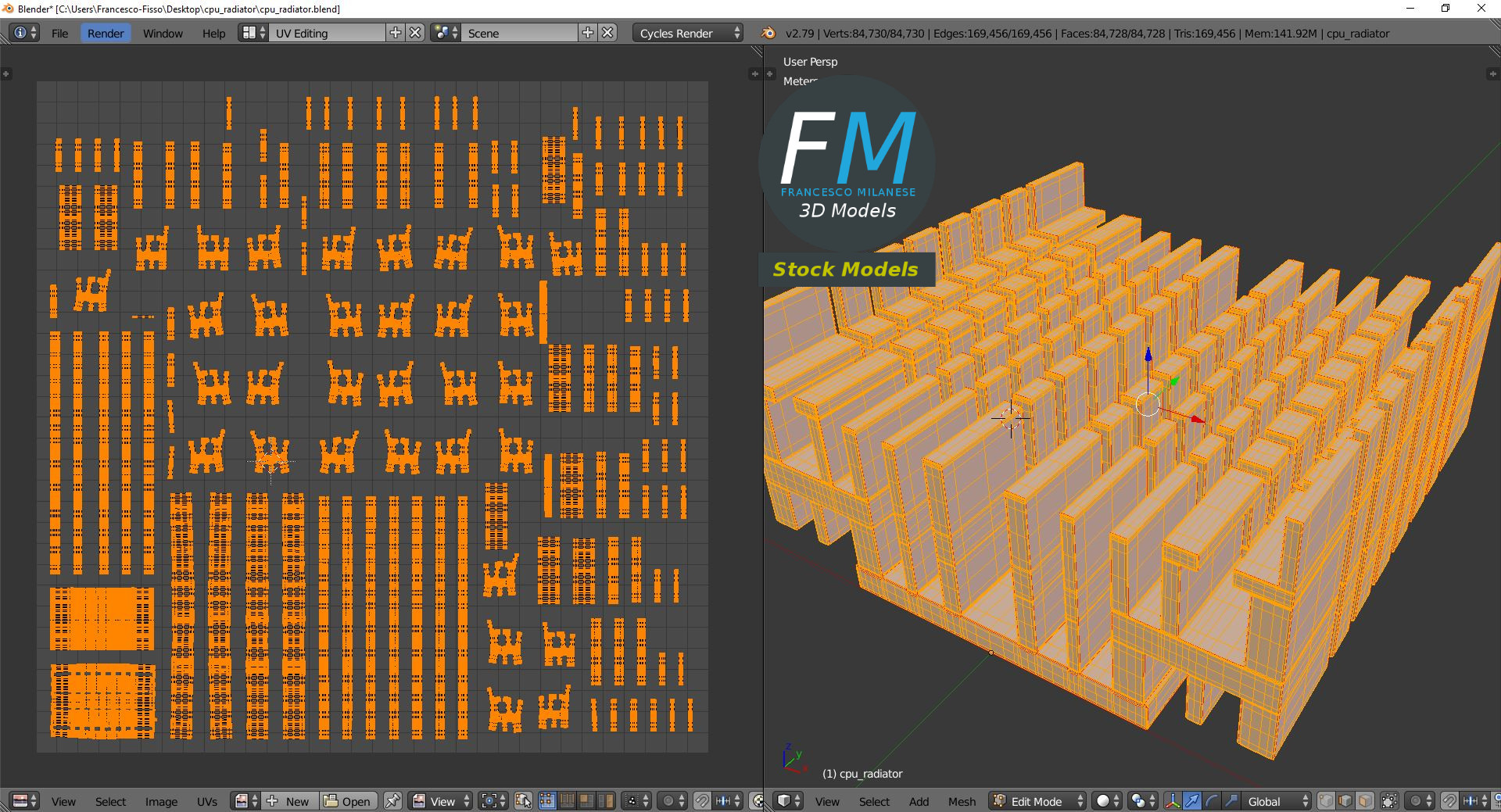 3D-Modell - CPU-Kühlkörper - 10