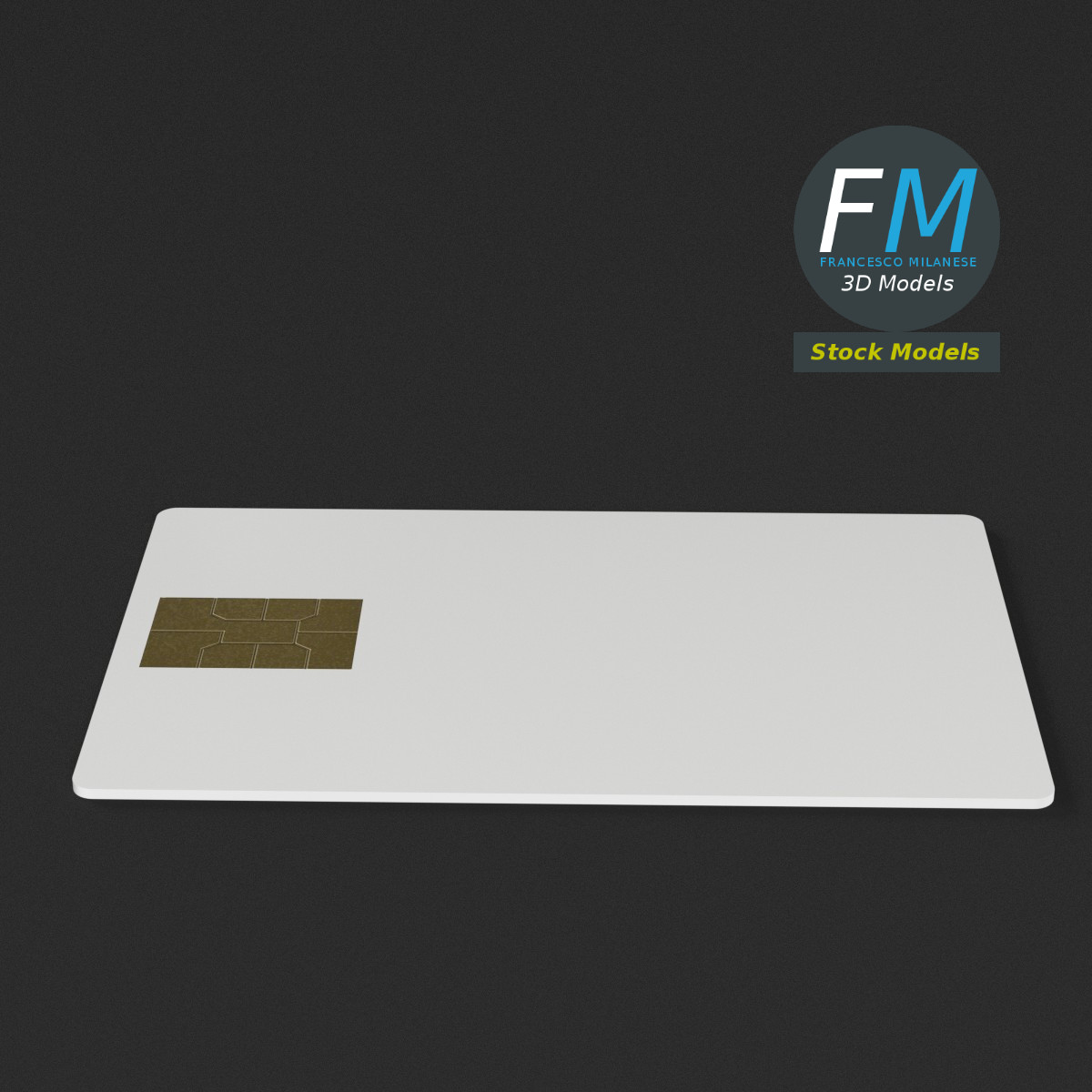 3D-Modell - Kreditkarten-Mockup - 02