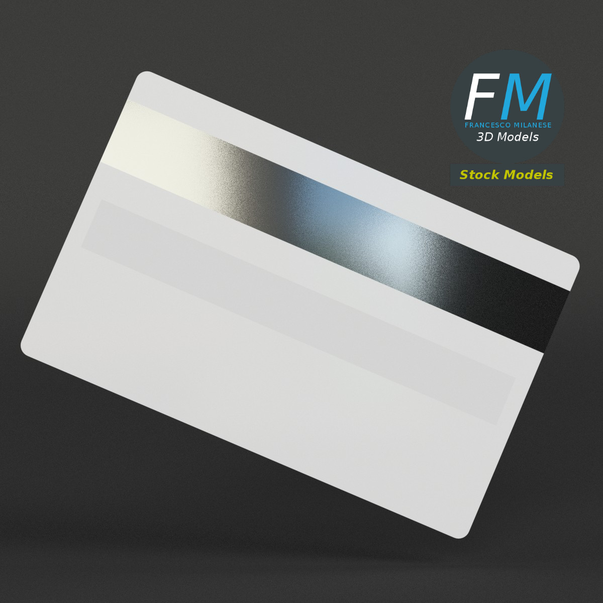 3D-Modell - Kreditkarten-Mockup - 04
