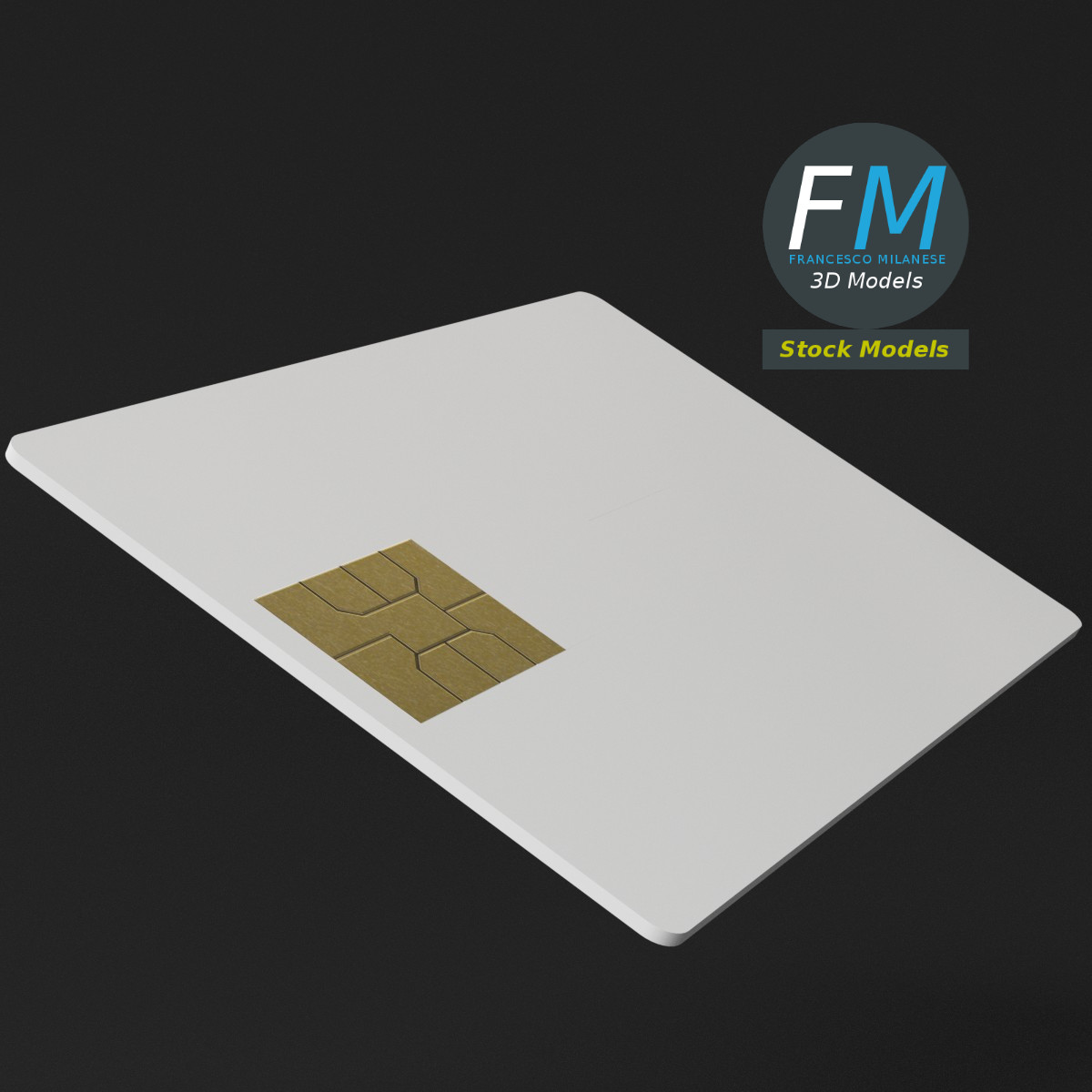 3D-Modell - Kreditkarten-Mockup - 05