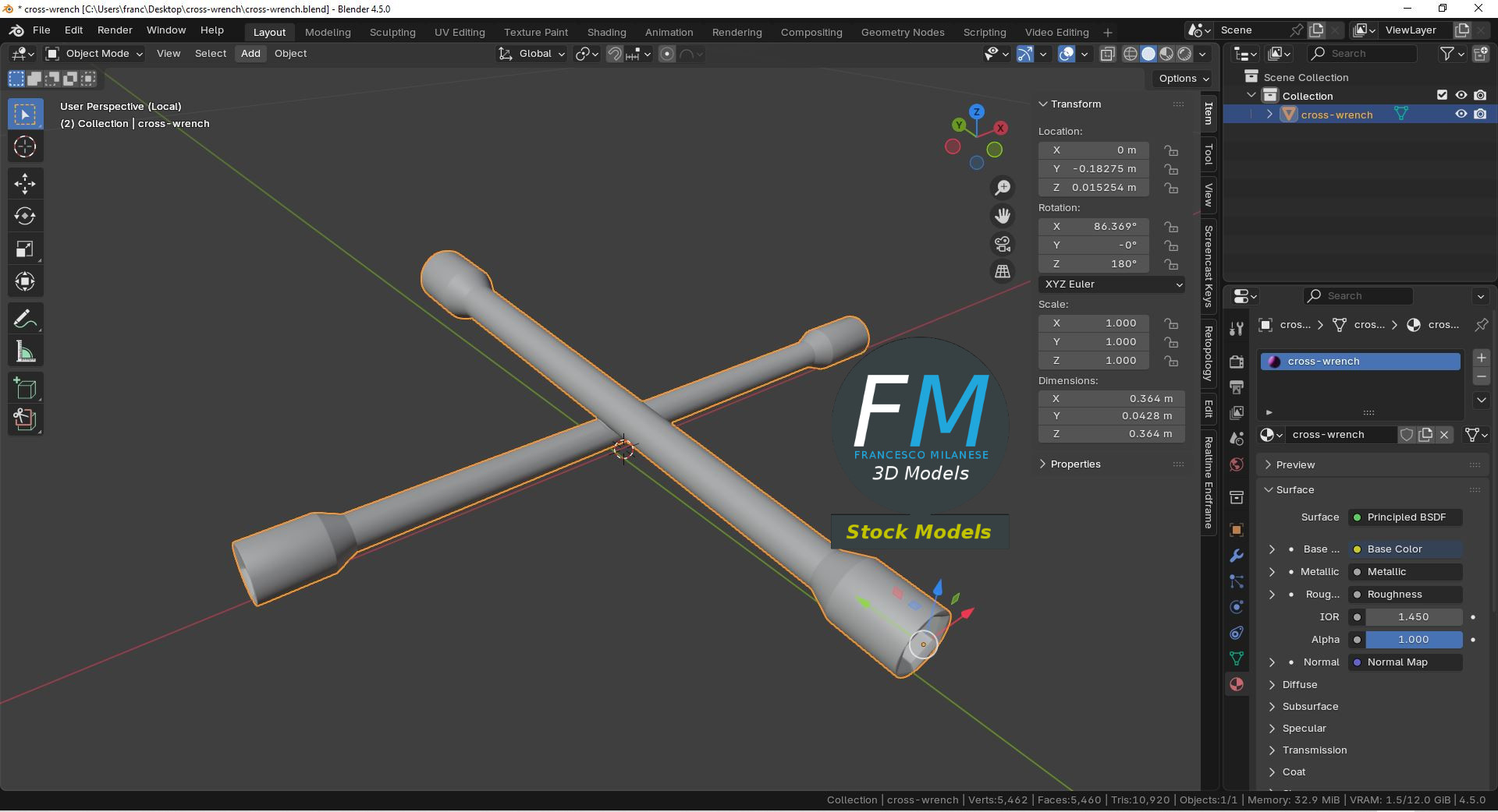 3D-Modell - Radkreuz - 09