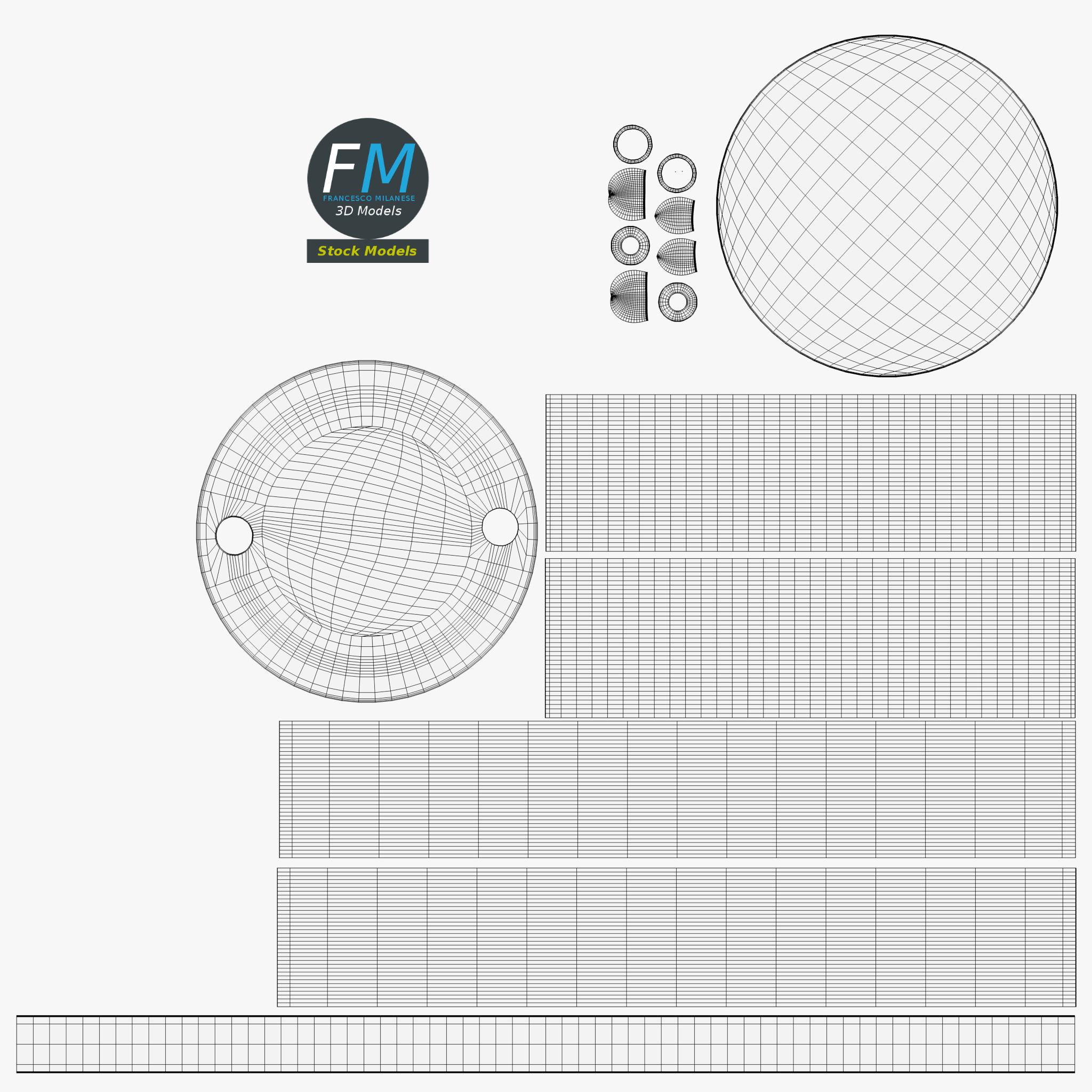 3D-Modell - Gekreuzte Tischflaggen - 13 3D-Modell - Gekreuzte Tischflaggen - 13