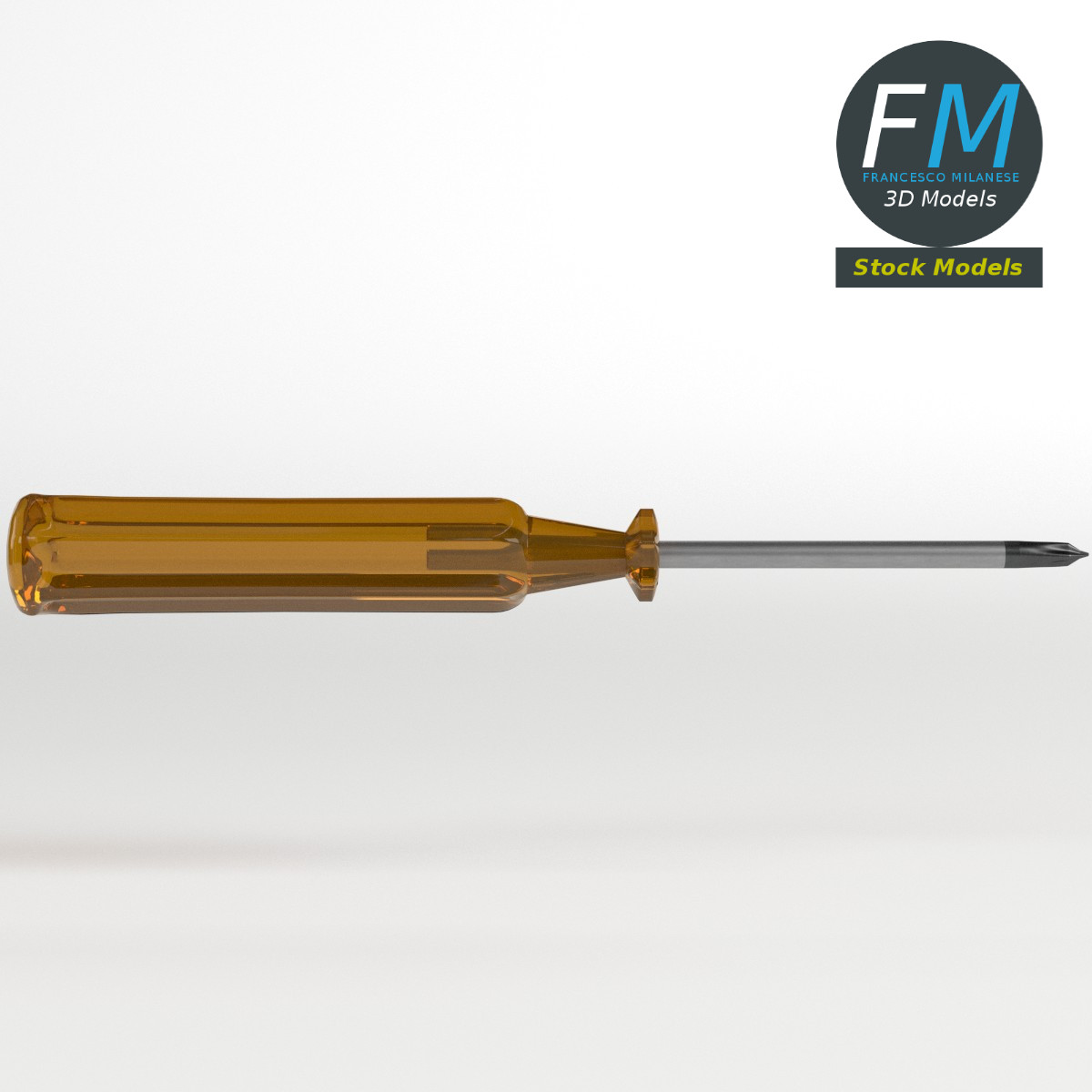 3D-Modell - Kreuzschlitzschraubendreher - 04