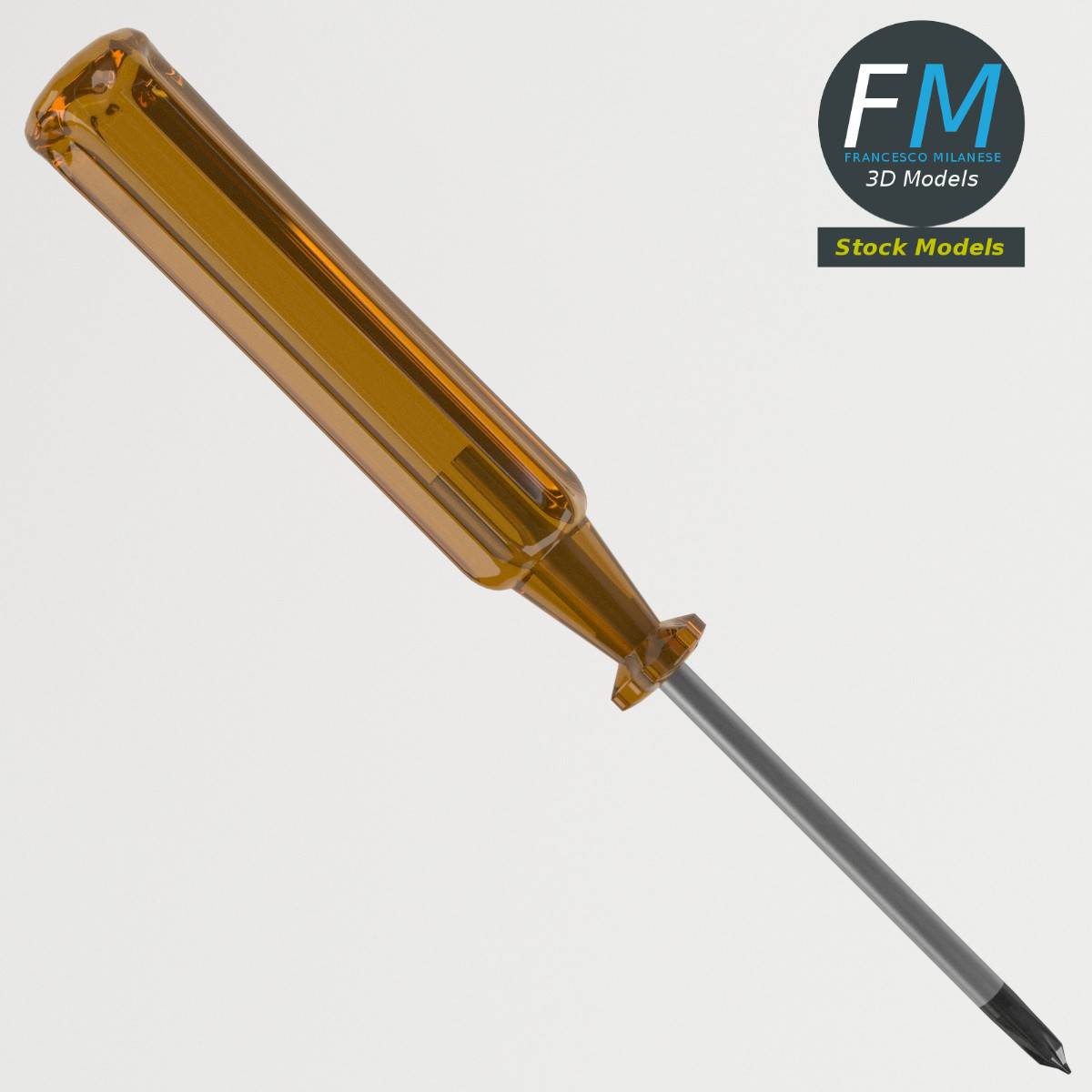 3D-Modell - Kreuzschlitzschraubendreher - 06