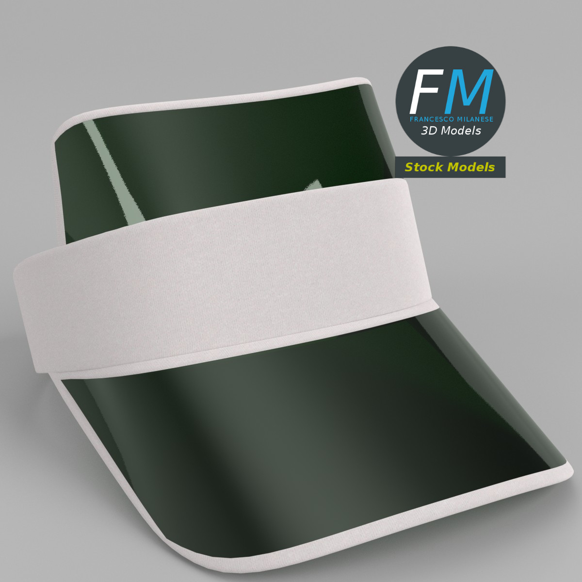 3D-Modell - Croupier-Visier - 01
