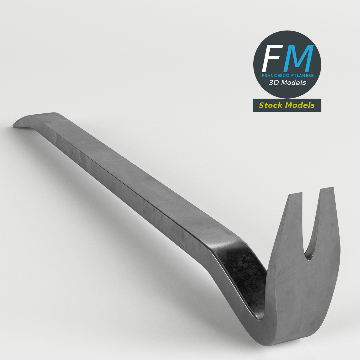 3D-Modell - Brecheisen - 01