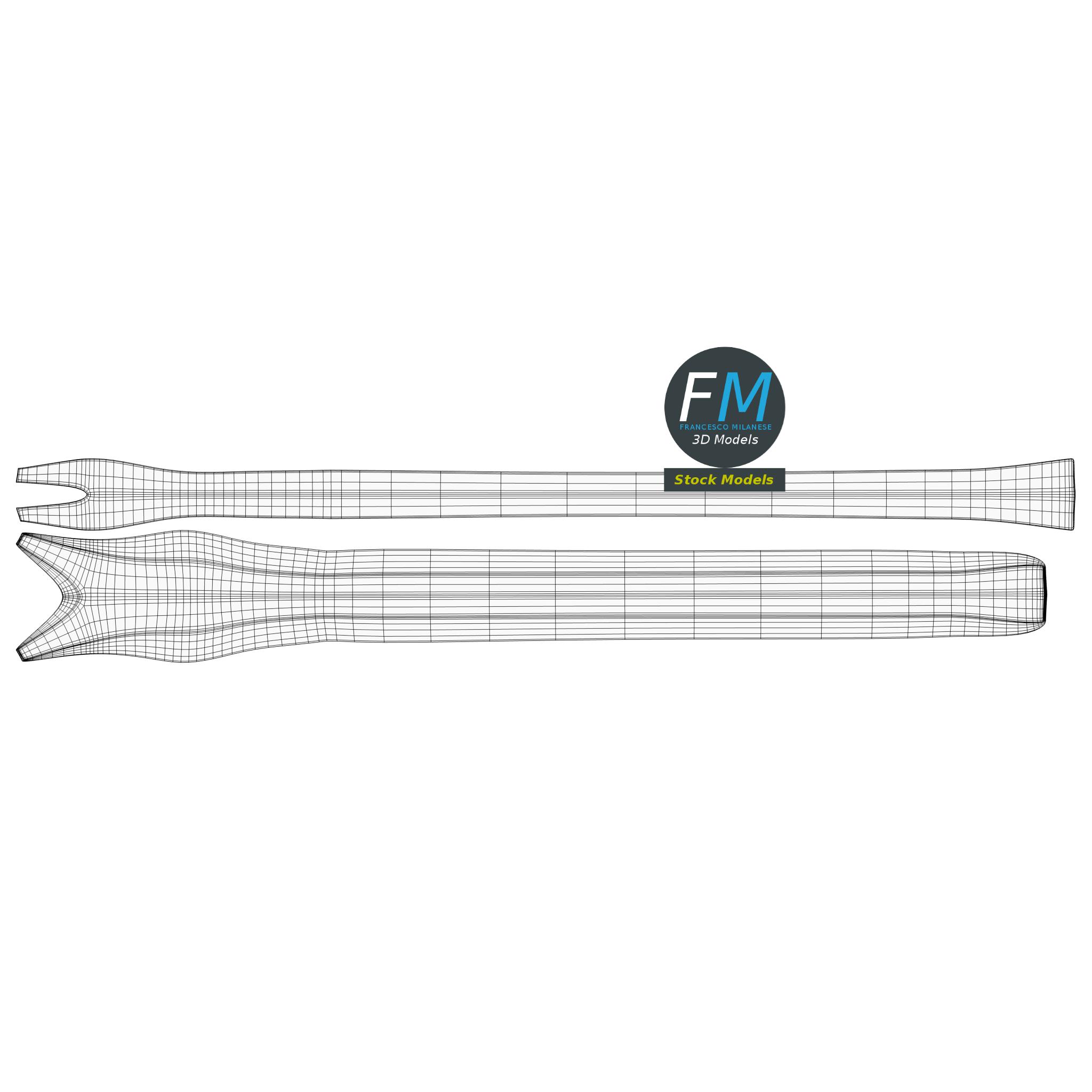 3D-Modell - Brecheisen - 11 3D-Modell - Brecheisen - 11