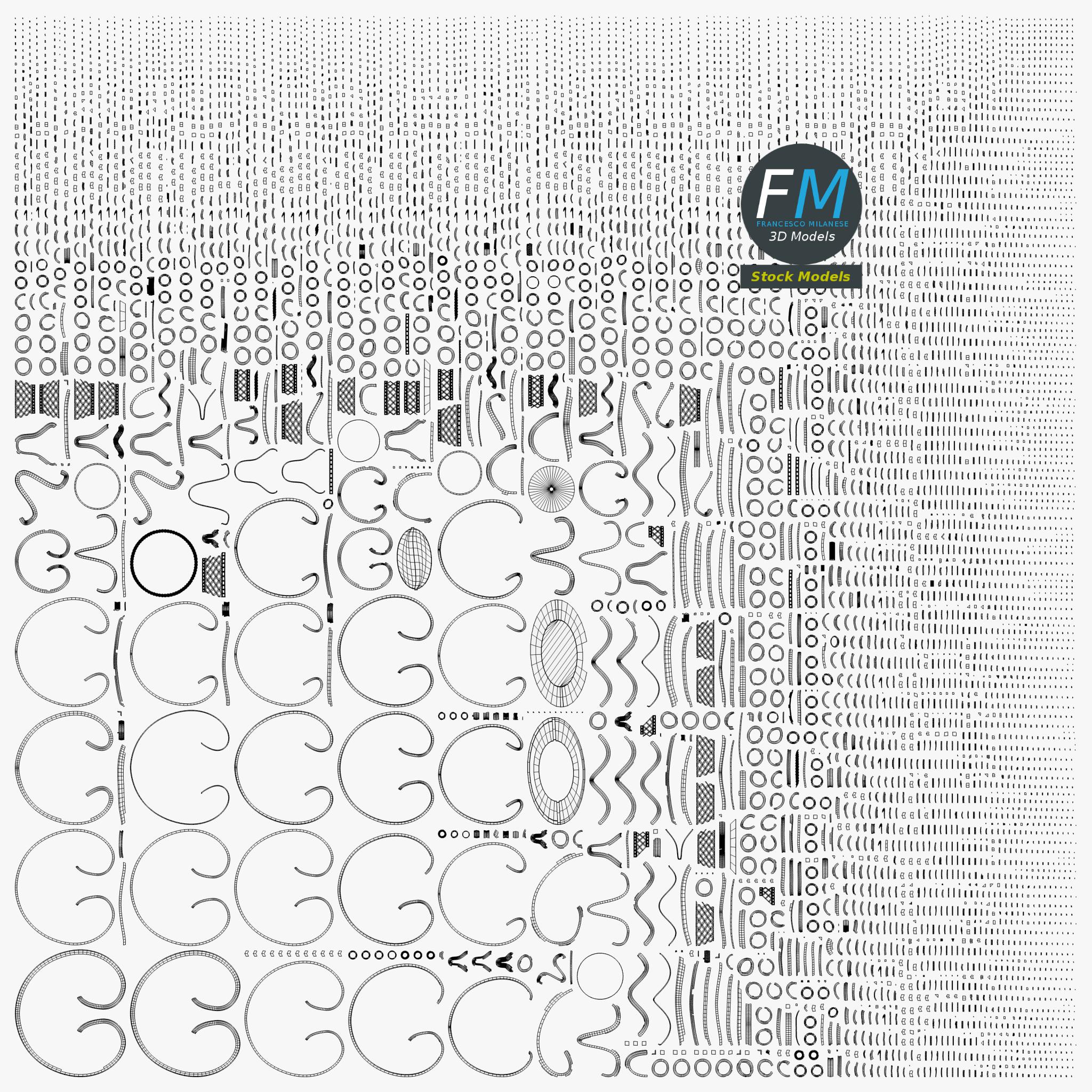 3D-Modell - Verzierte Karaffe - 12 3D-Modell - Verzierte Karaffe - 12