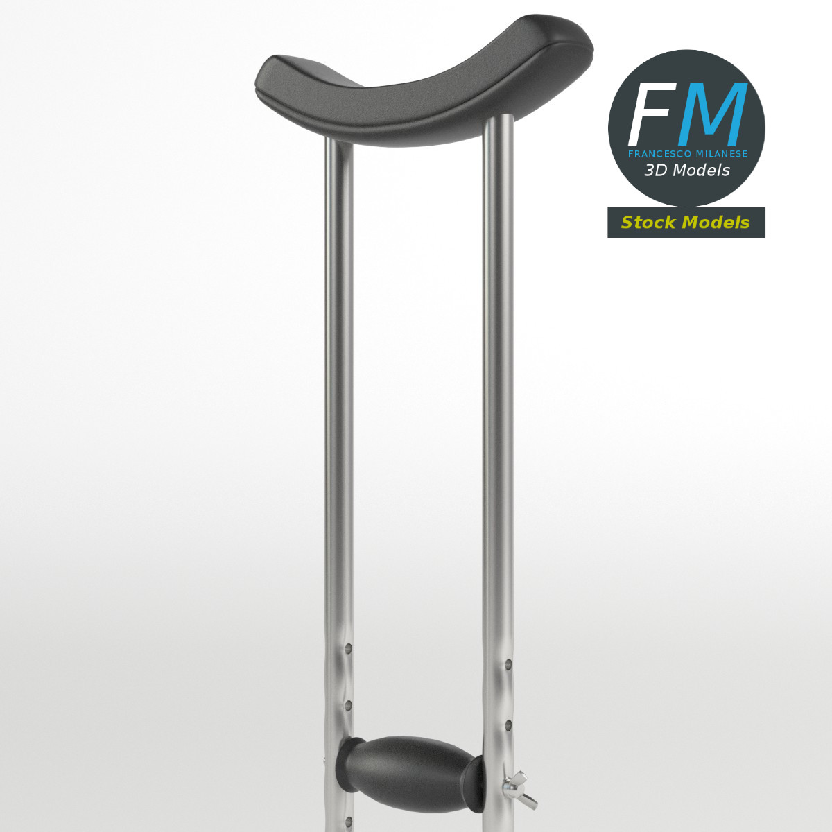 3D-Modell - Achselstütze - 03