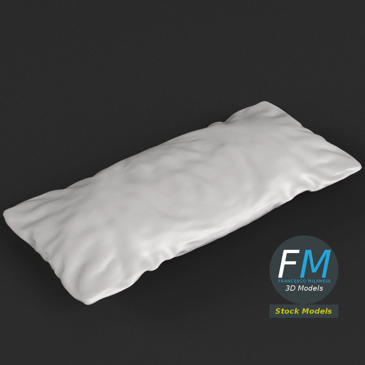3D-Modell - Kissen - 01