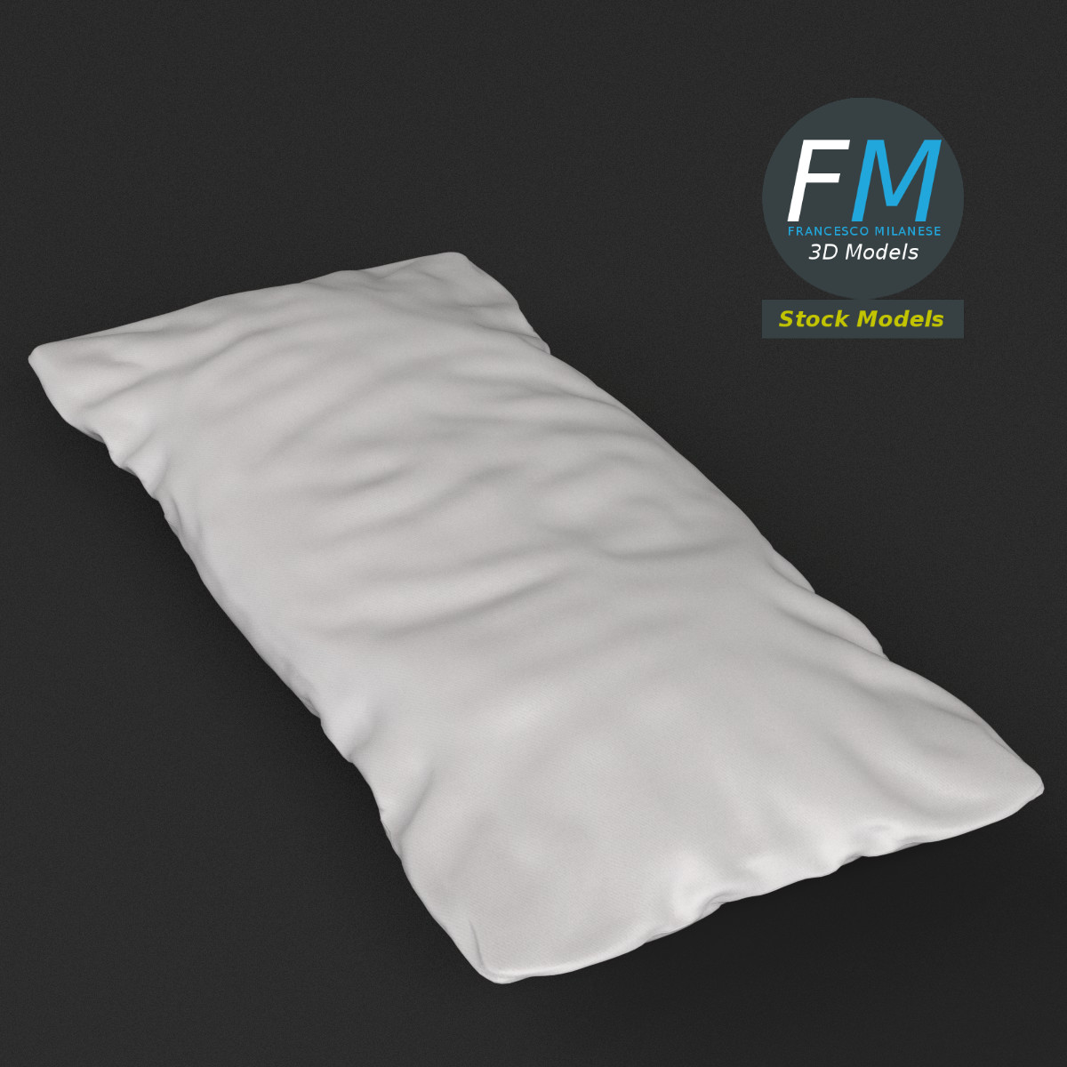 3D-Modell - Kissen - 02