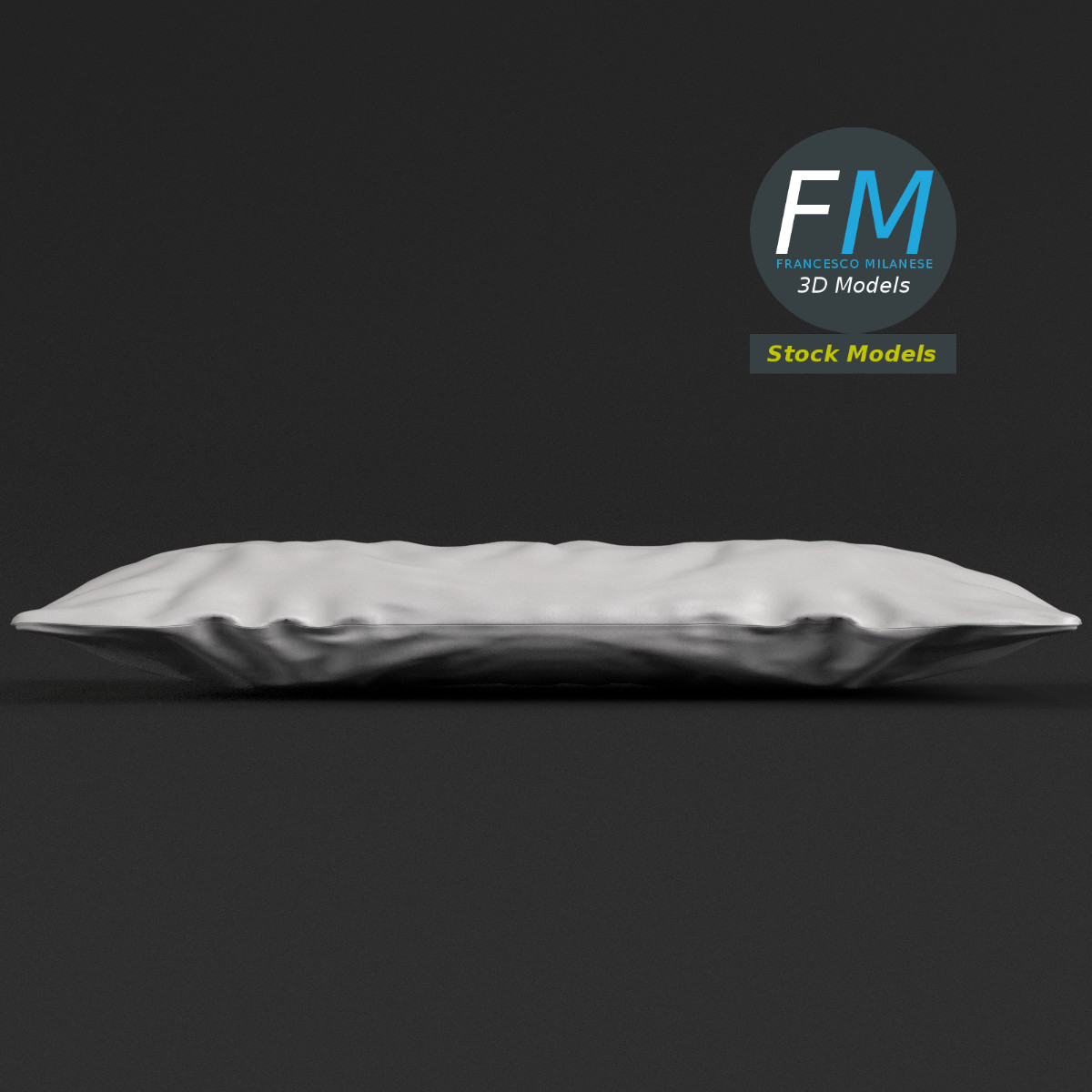 3D-Modell - Kissen - 03