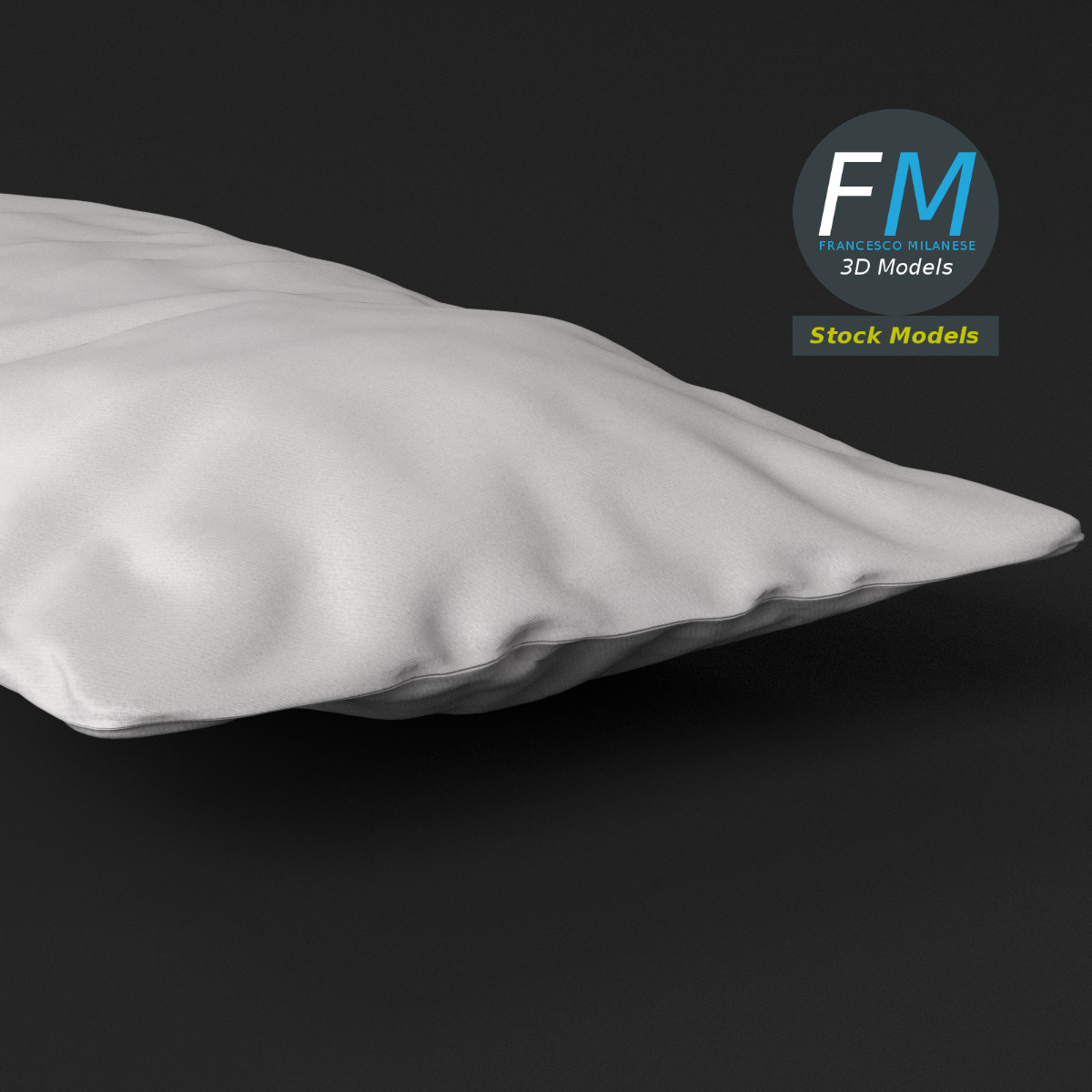3D-Modell - Kissen - 05