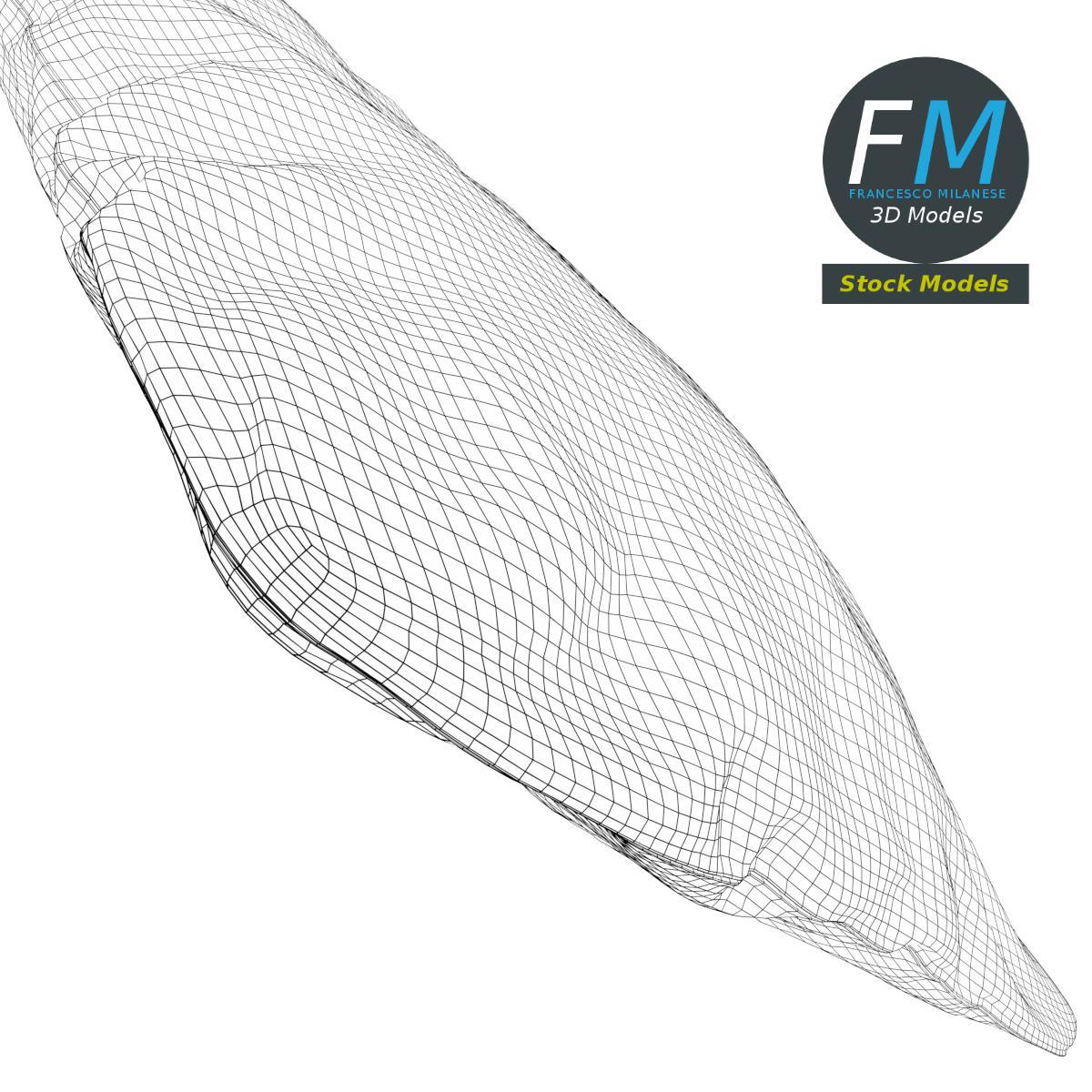 3D-Modell - Kissen - 08
