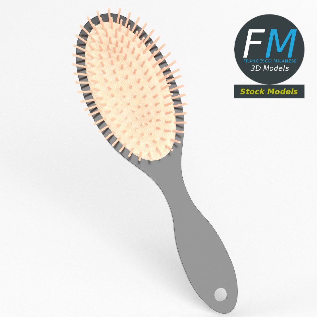 3D-Modell - Pneumatikbürste - 02