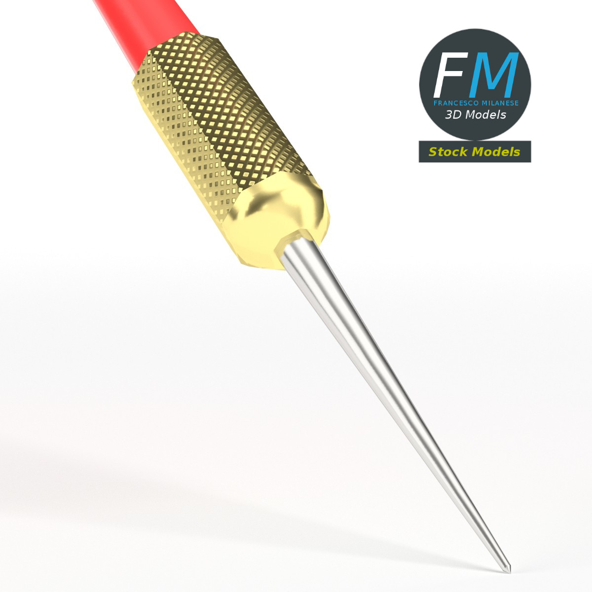 3D-Modell - Dartpfeil - 04