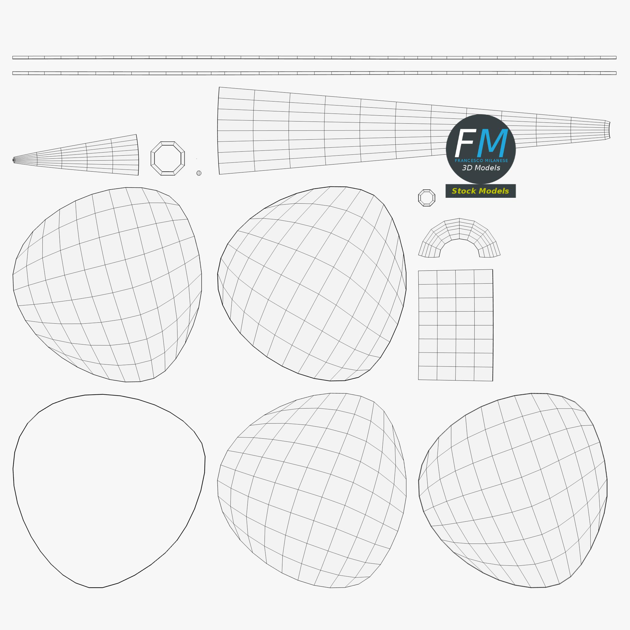 3D-Modell - Dartpfeil - 11 3D-Modell - Dartpfeil - 11