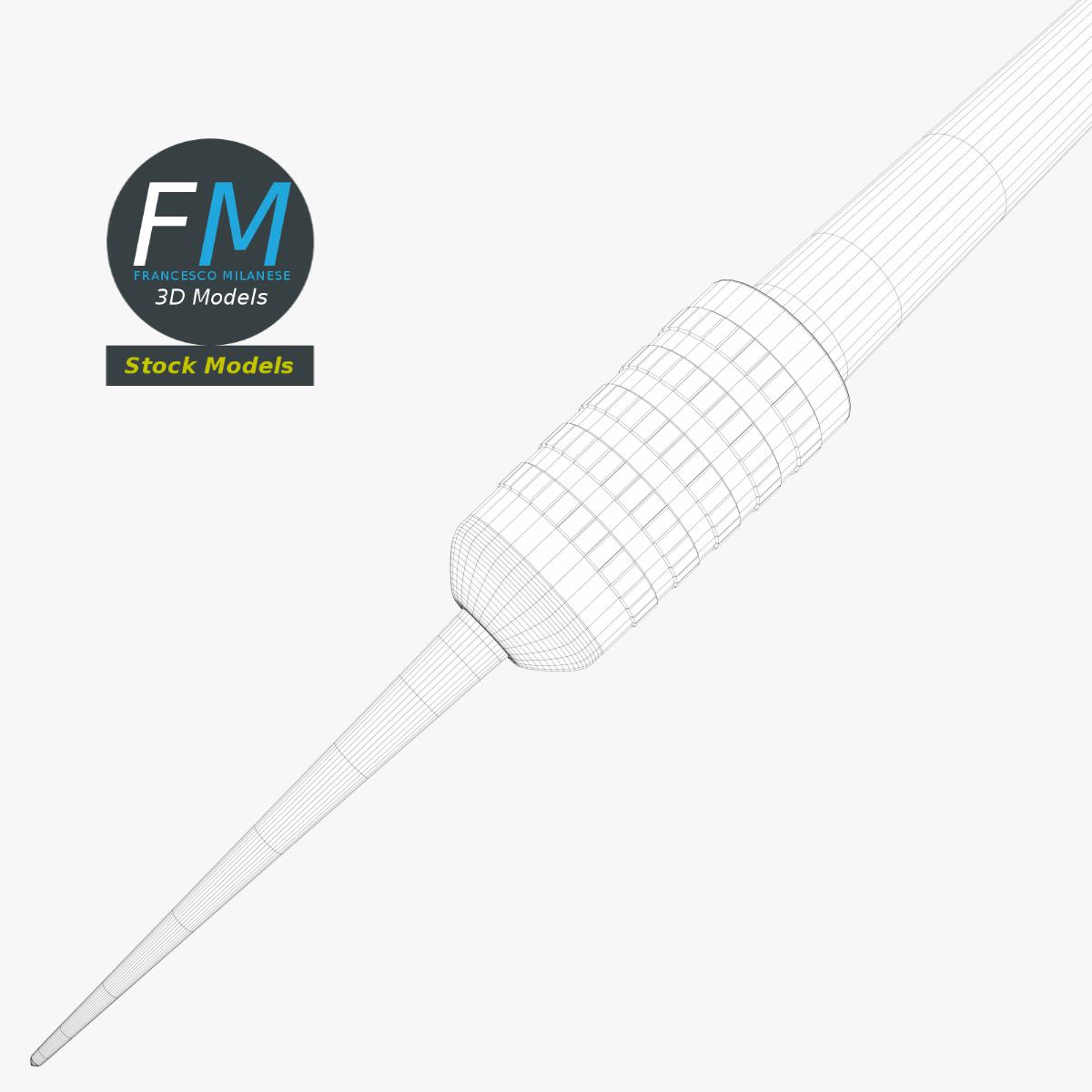3D-Modell - Dartpfeil - 07