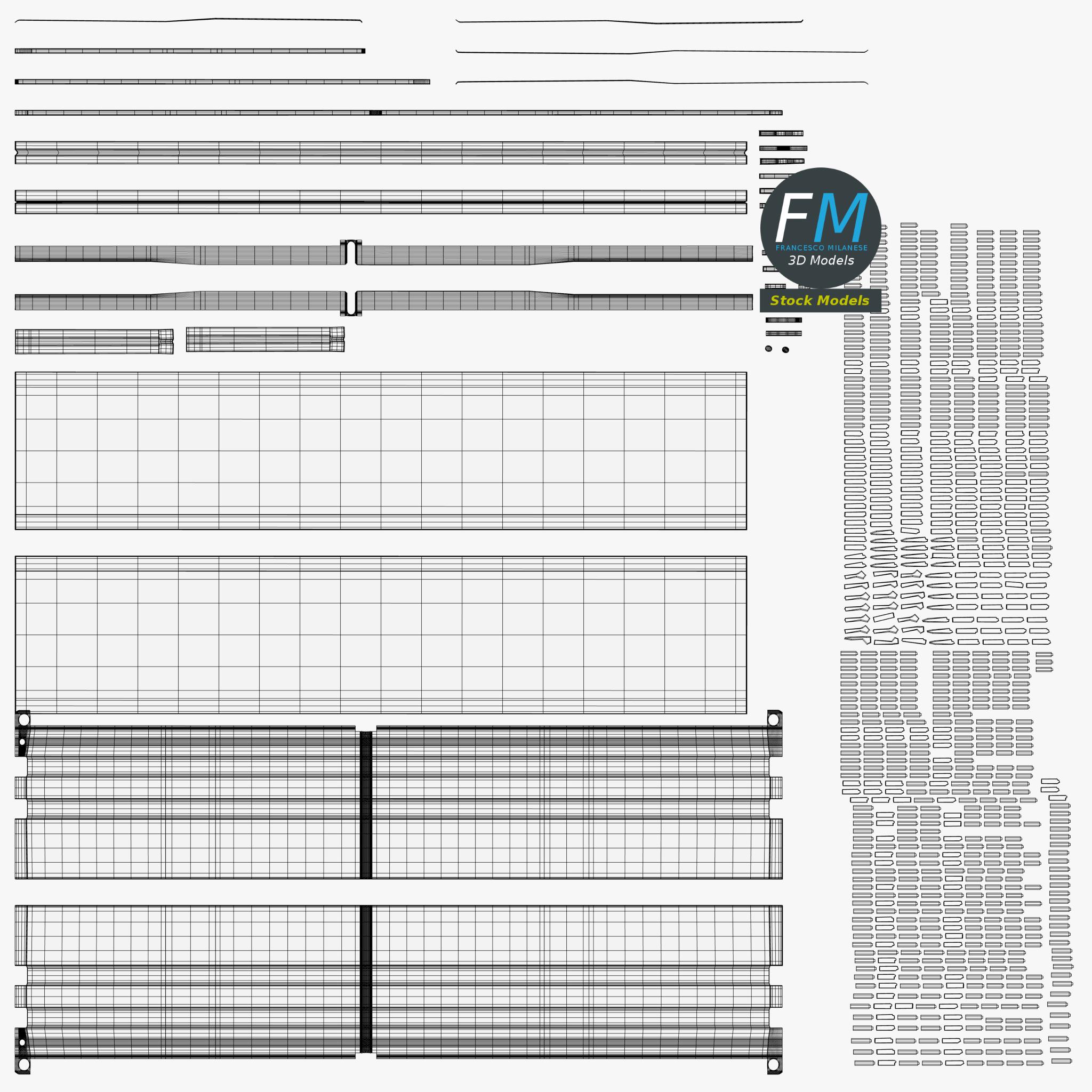 3D-Modell - DDR5-RAM-Modul mit Kühlkörper - 11 3D-Modell - DDR5-RAM-Modul mit Kühlkörper - 11