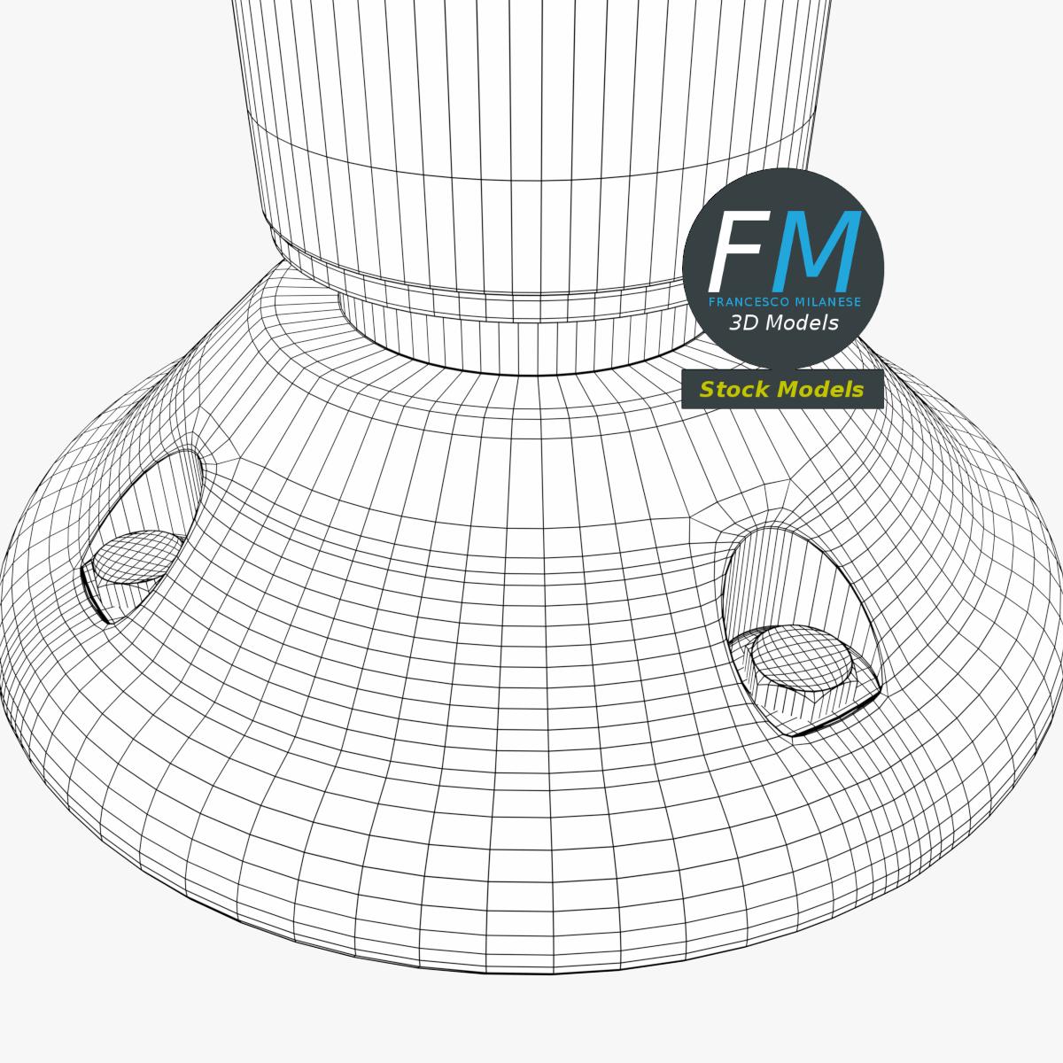 3D-Modell - Flexibler Leitpfosten - 08