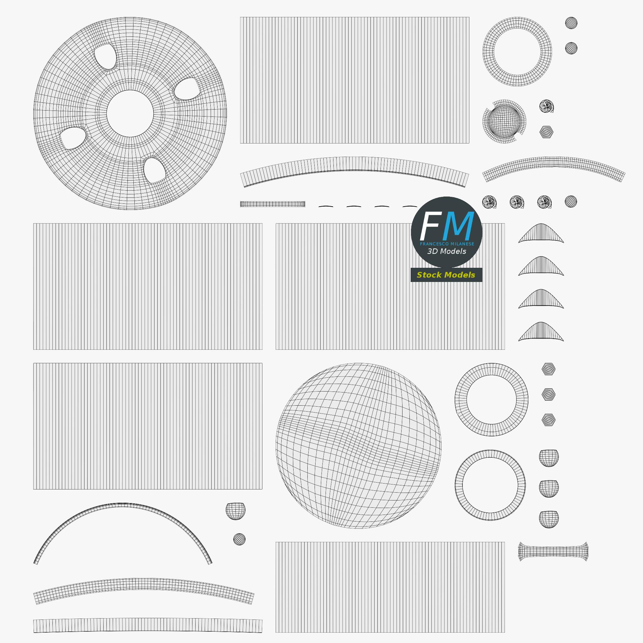 3D-Modell - Flexibler Leitpfosten - 11 3D-Modell - Flexibler Leitpfosten - 11