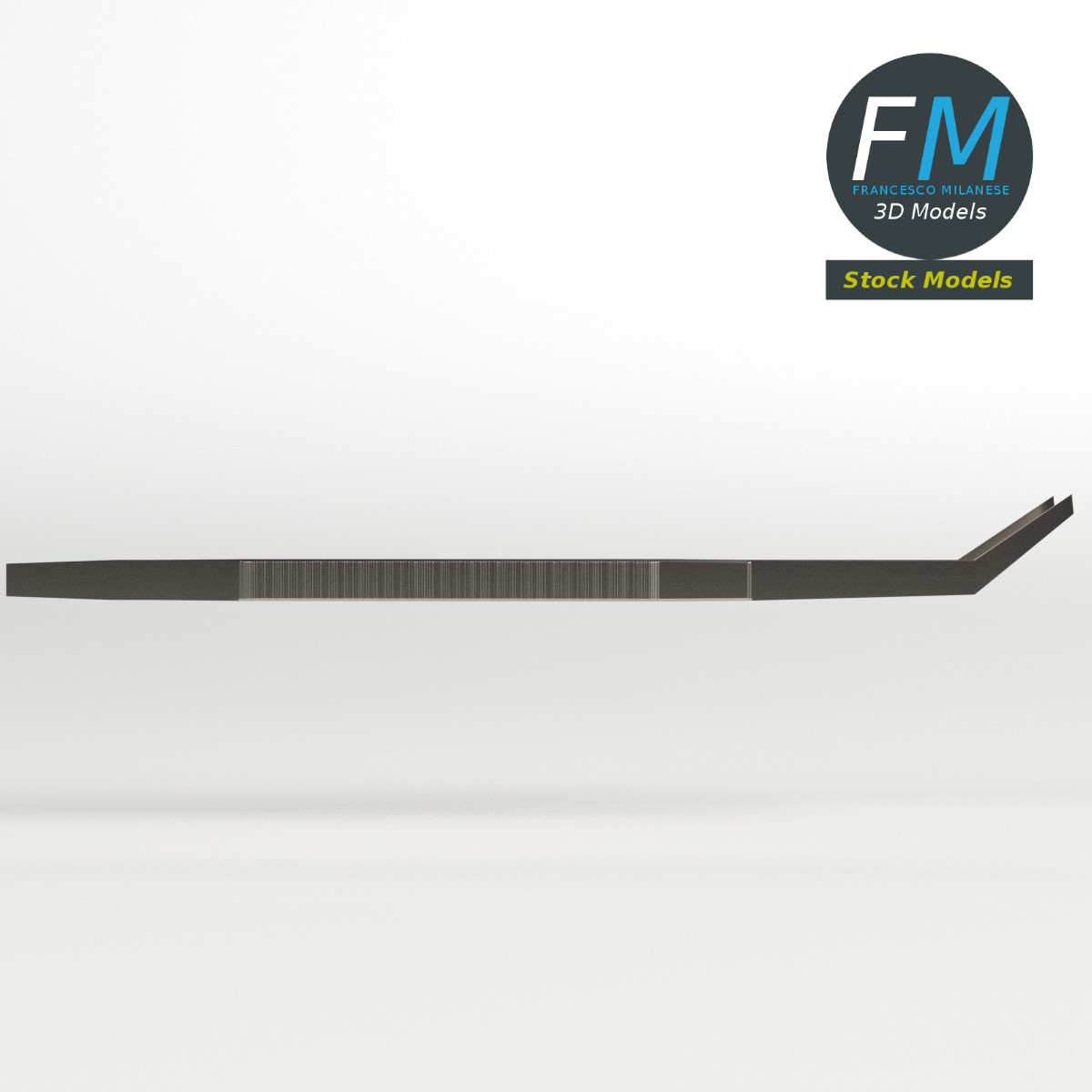 3D-Modell - Dentalpinzette - 03
