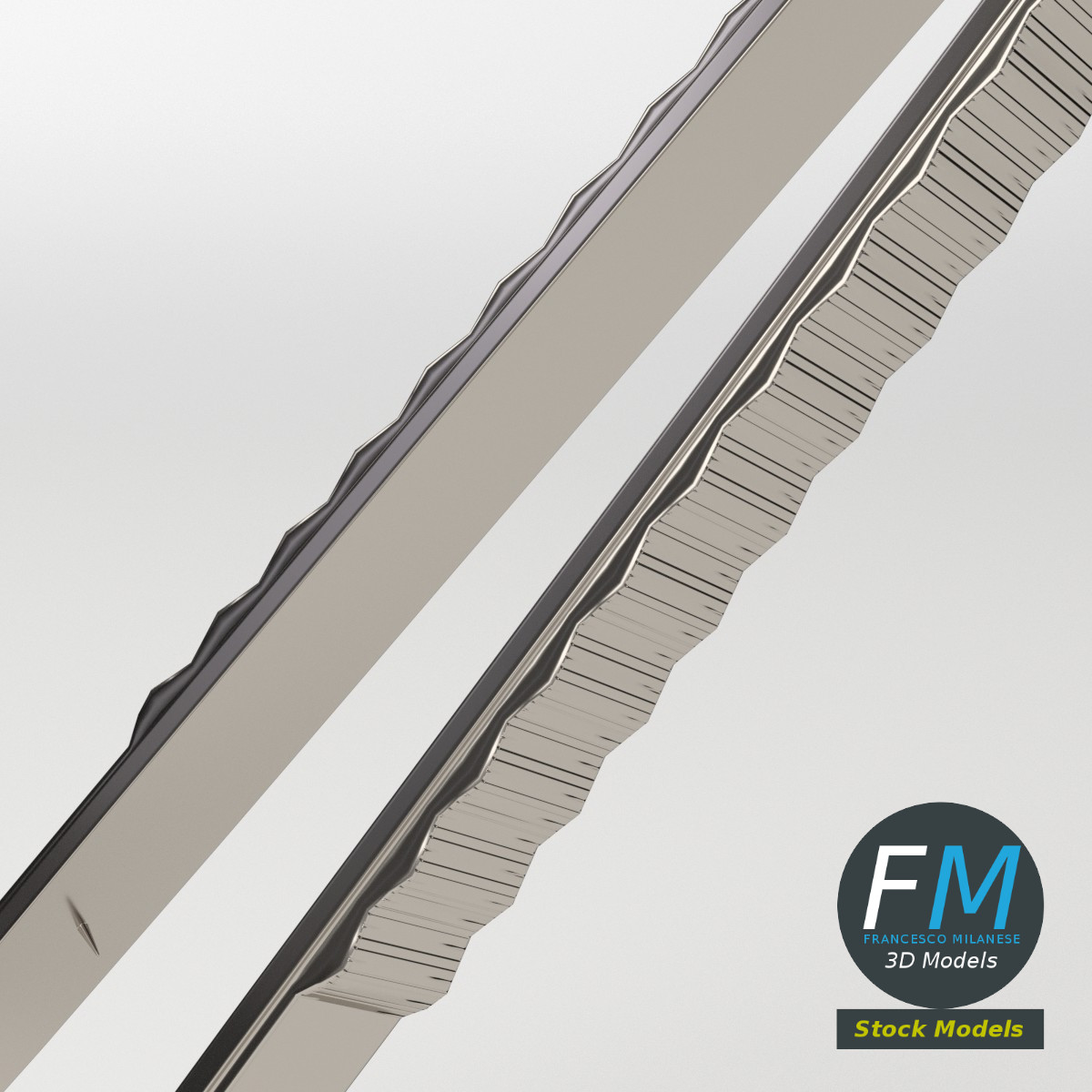 3D-Modell - Dentalpinzette - 05