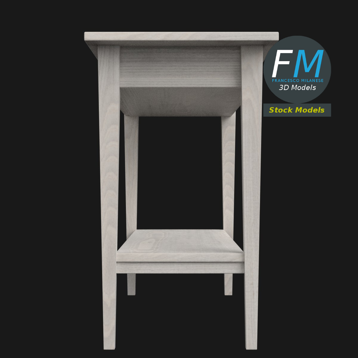 3D-Modell - Konsolentisch - 04