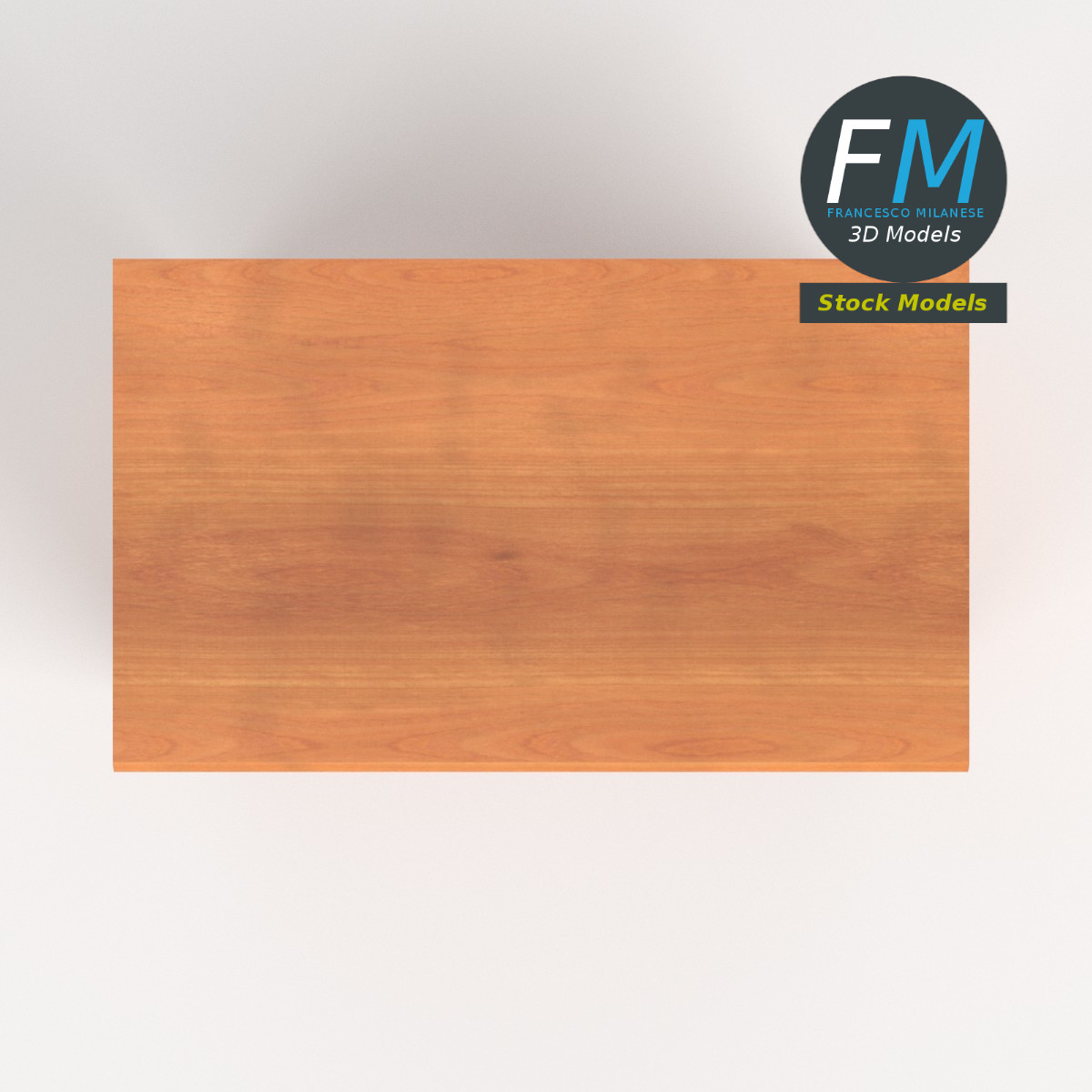 3D-Modell - Schreibtisch - 06