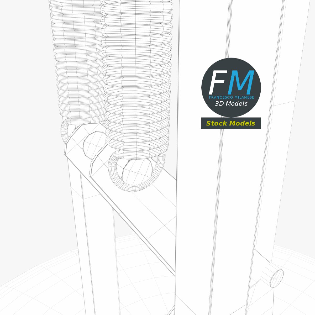 3D-Modell - Schreibtischlampe - 08