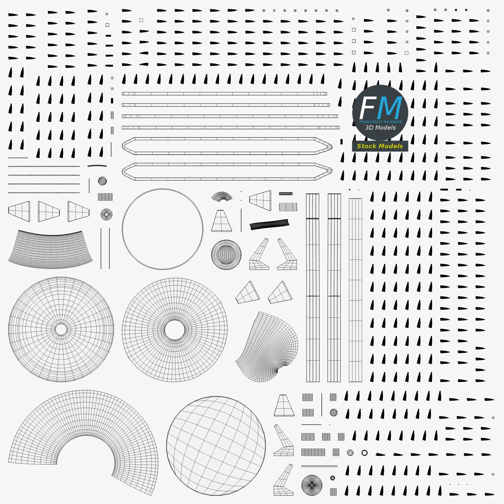 3D-Modell - Schreibtischlampe - 11 3D-Modell - Schreibtischlampe - 11