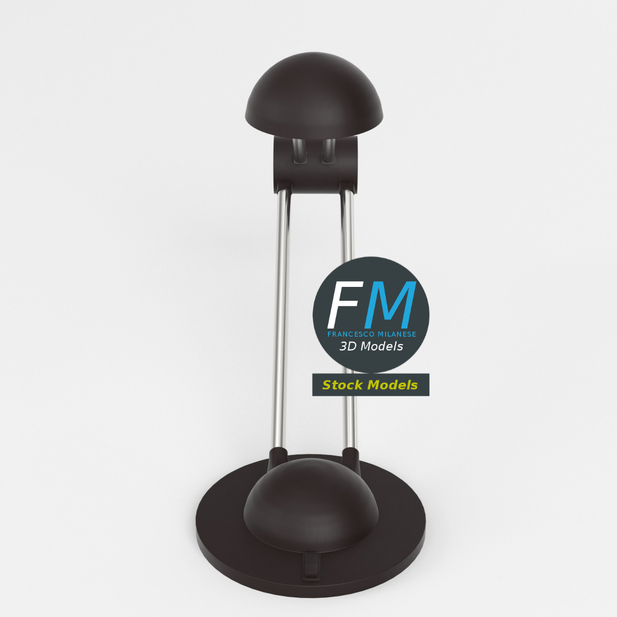 3D-Modell - Schreibtischlampe - 02