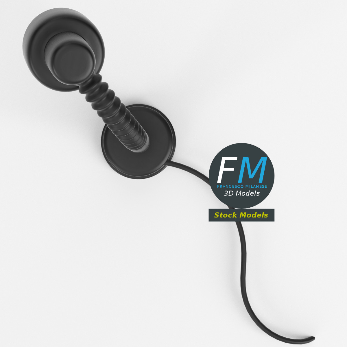 3D-Modell - Schreibtischlampe - 06