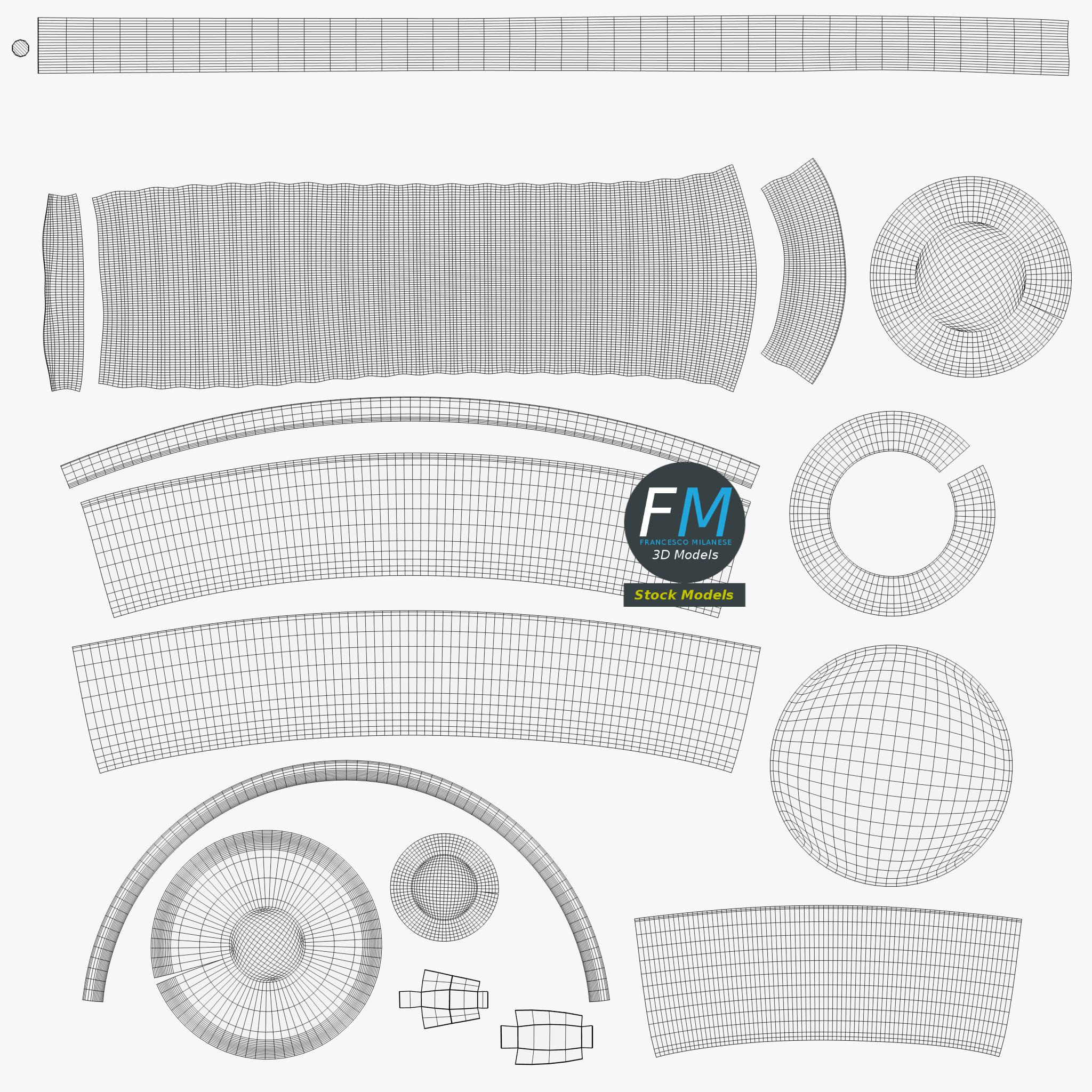 3D-Modell - Schreibtischlampe - 11