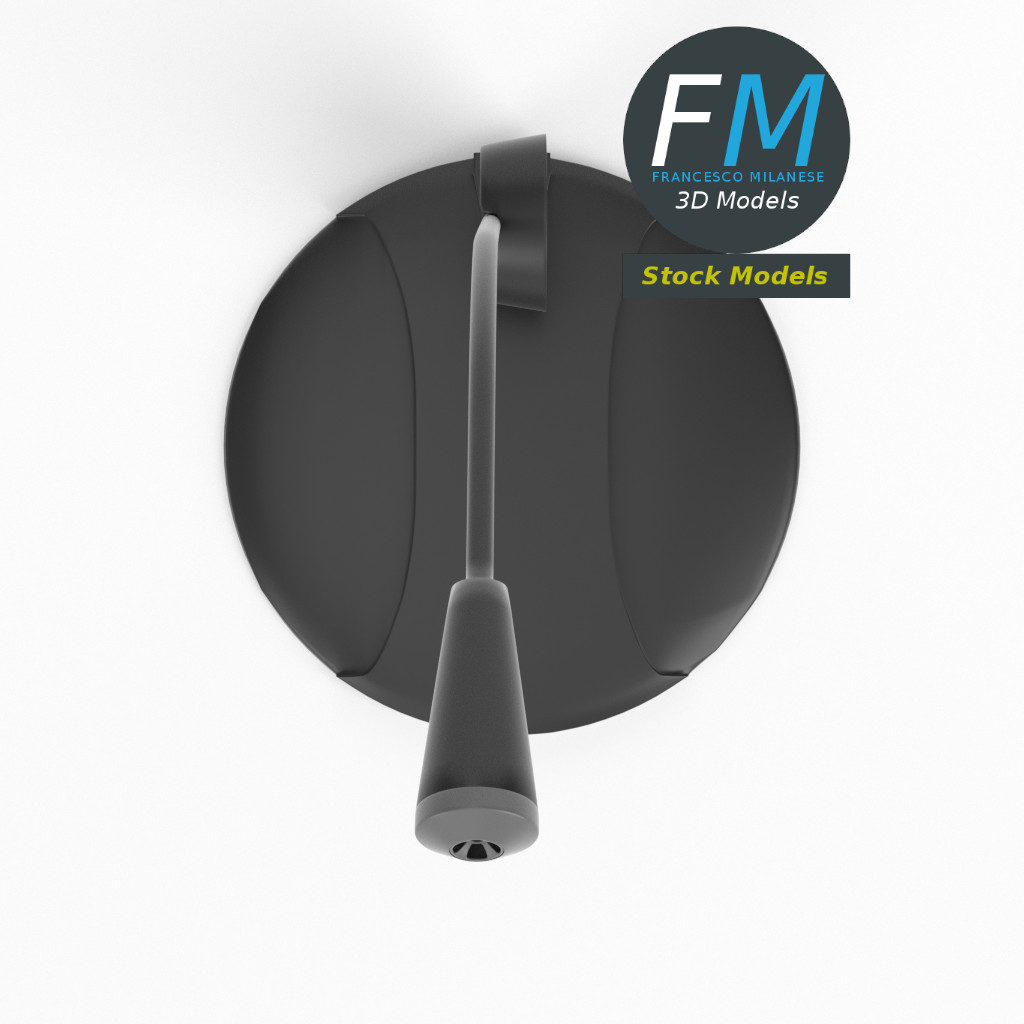 3D-Modell - Tischmikrofon - 06