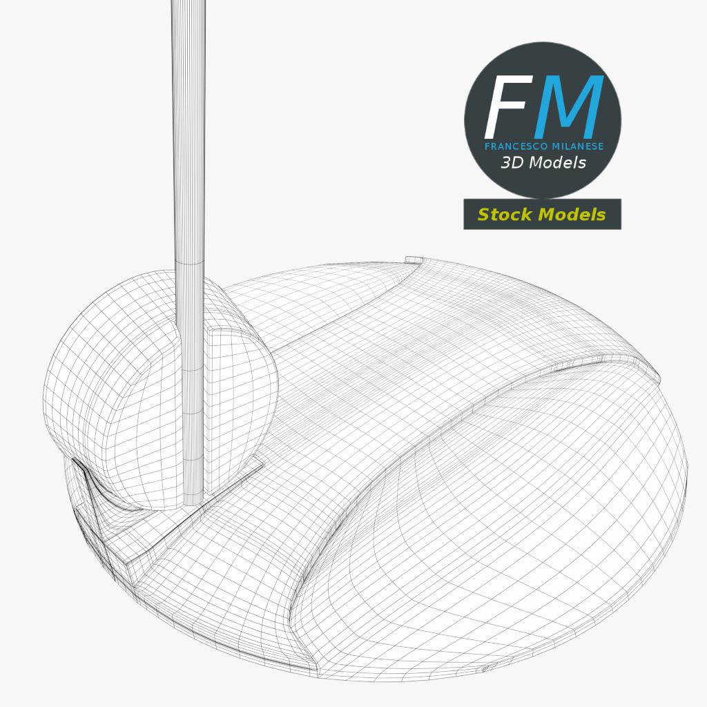 3D-Modell - Tischmikrofon - 08
