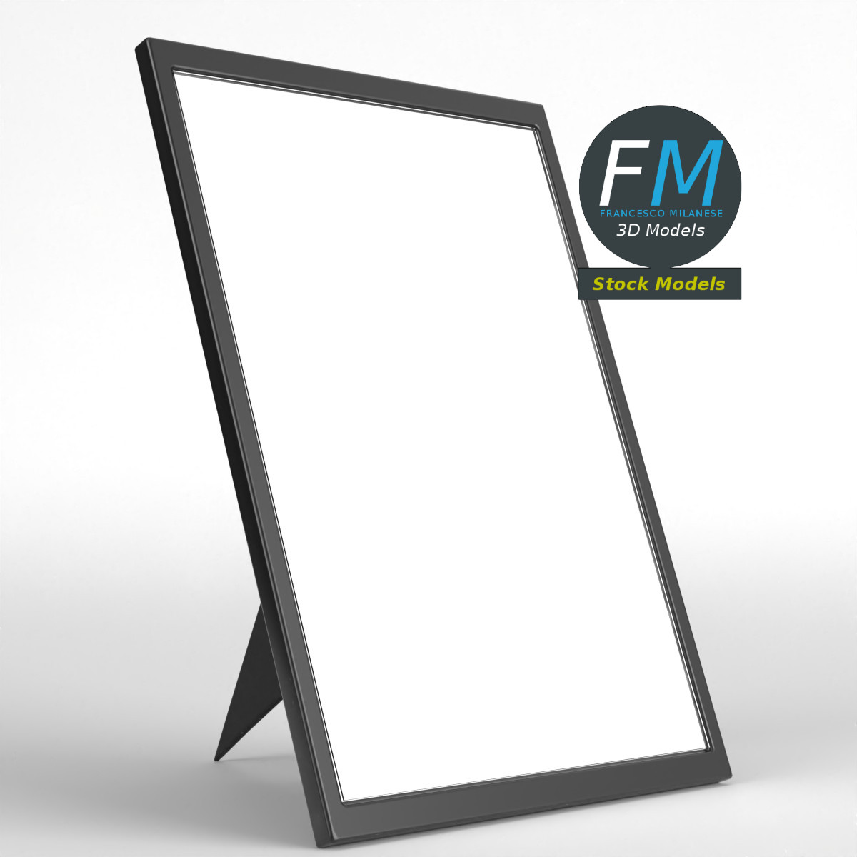 3D-Modell - Tisch-Bilderrahmen - 01