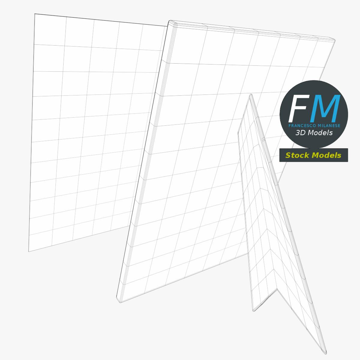 3D-Modell - Tisch-Bilderrahmen - 08