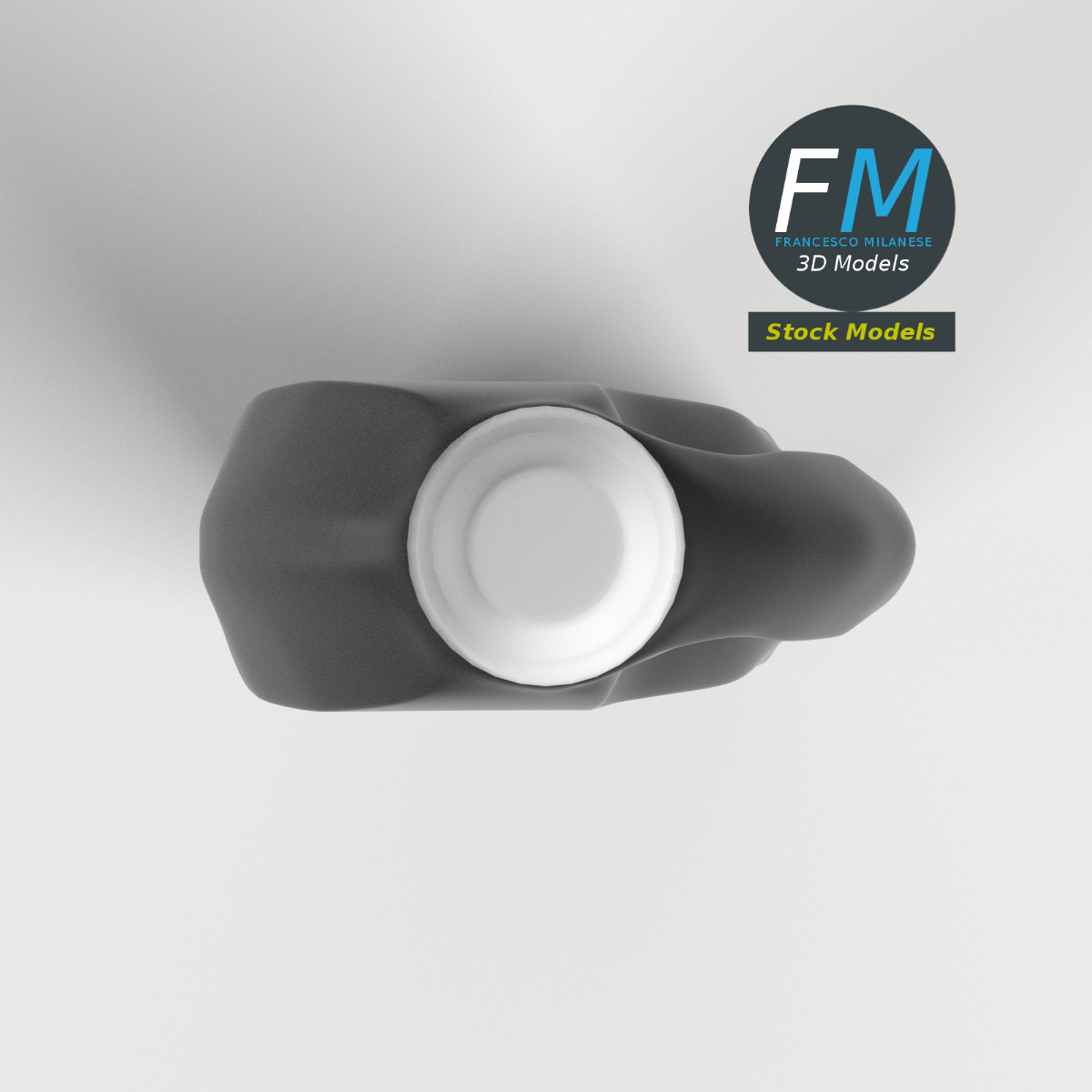 3D-Modell - Waschmittelbehälter - 06