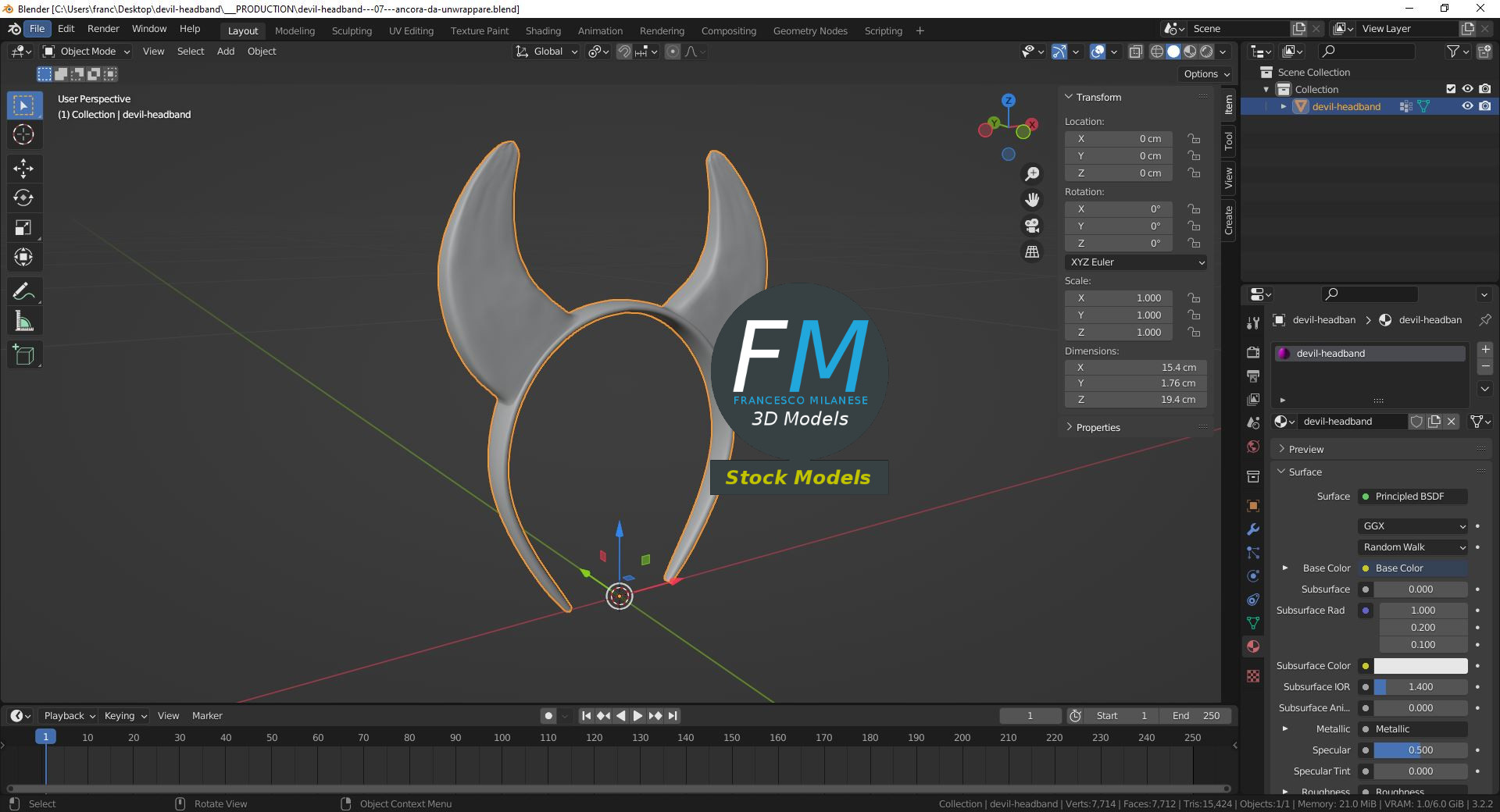 3D-Modell - Teufelshaarreif - 09