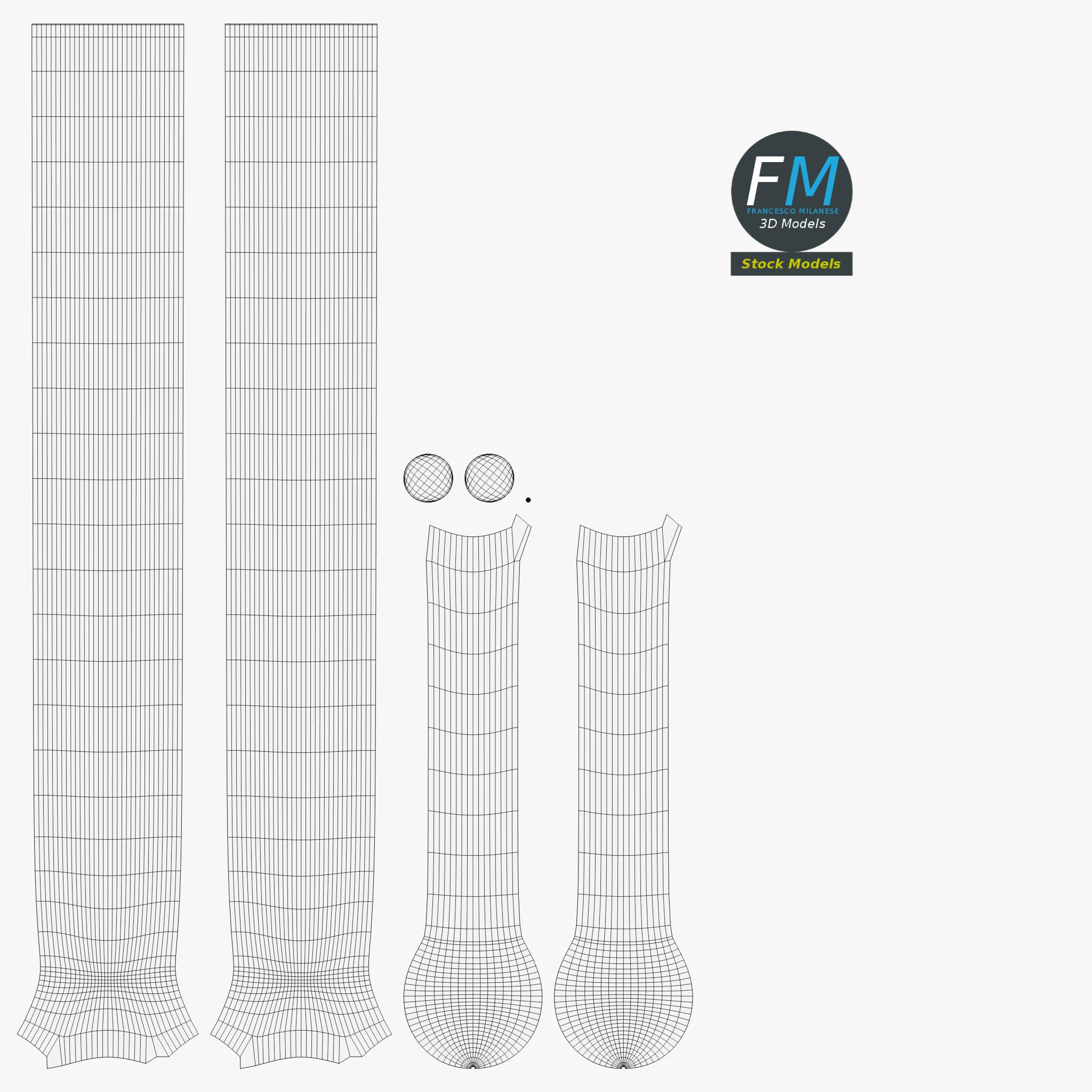 3D-Modell - Stimmgabel - 11 3D-Modell - Stimmgabel - 11