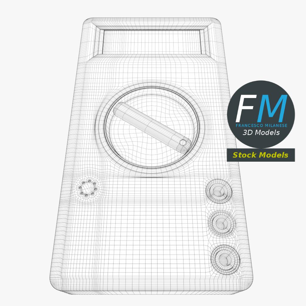 3D-Modell - Digitalmultimeter - 07