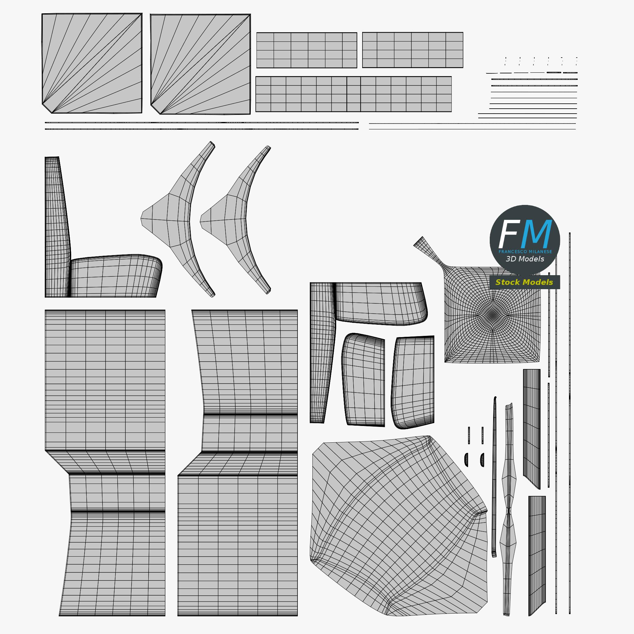 3D-Modell - Diner-Ecksitzbank - 11 3D-Modell - Diner-Ecksitzbank - 11